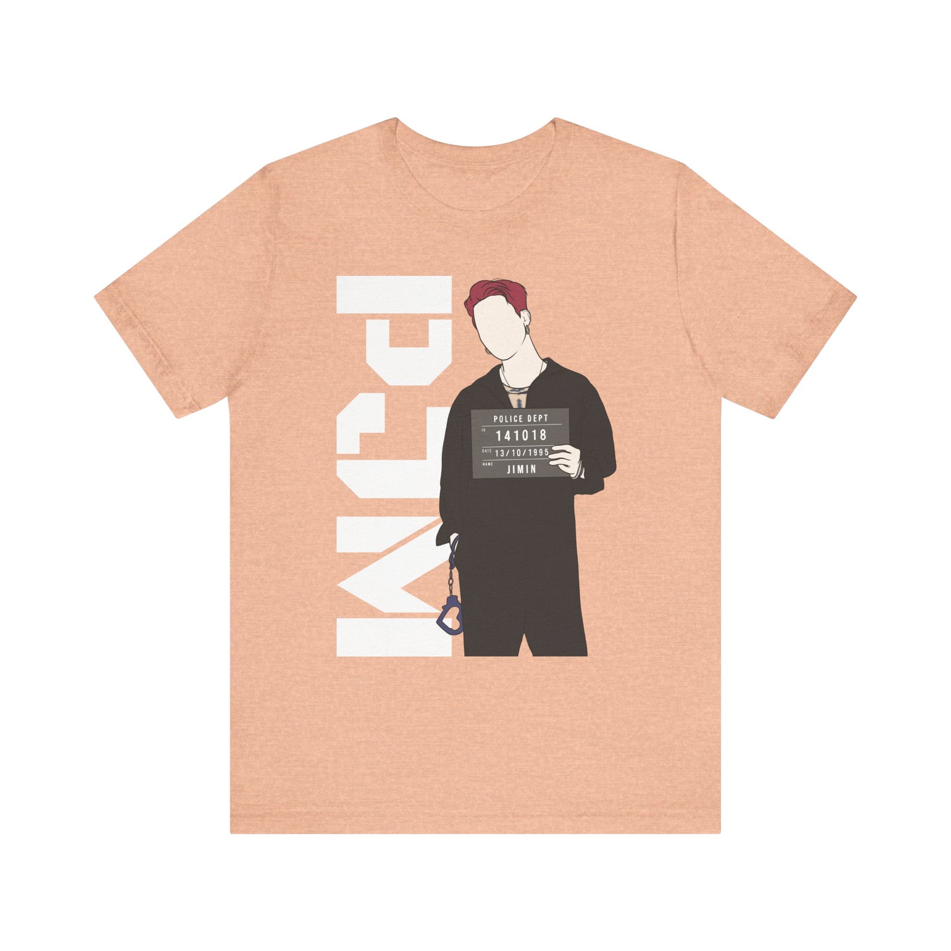 Jimin-Inspired Kpop T-Shirt – Fanart Unisex Tee for ARMY and Korean Pop Fans