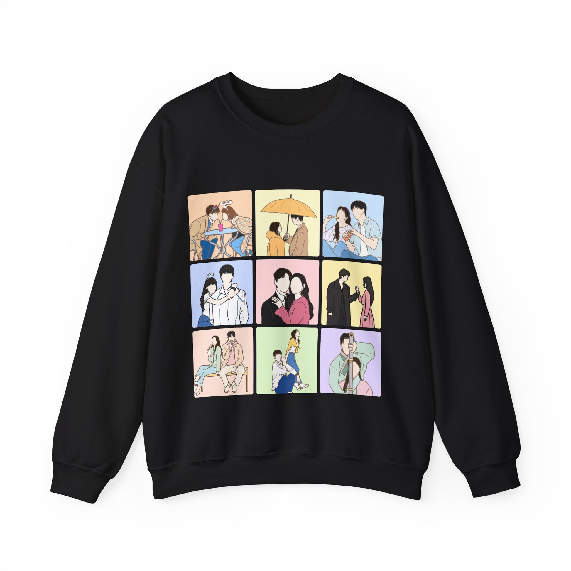 K-Drama Sweatshirt – Cozy Unisex Pullover for Korean Drama Fans and Trendy K-Culture Lovers