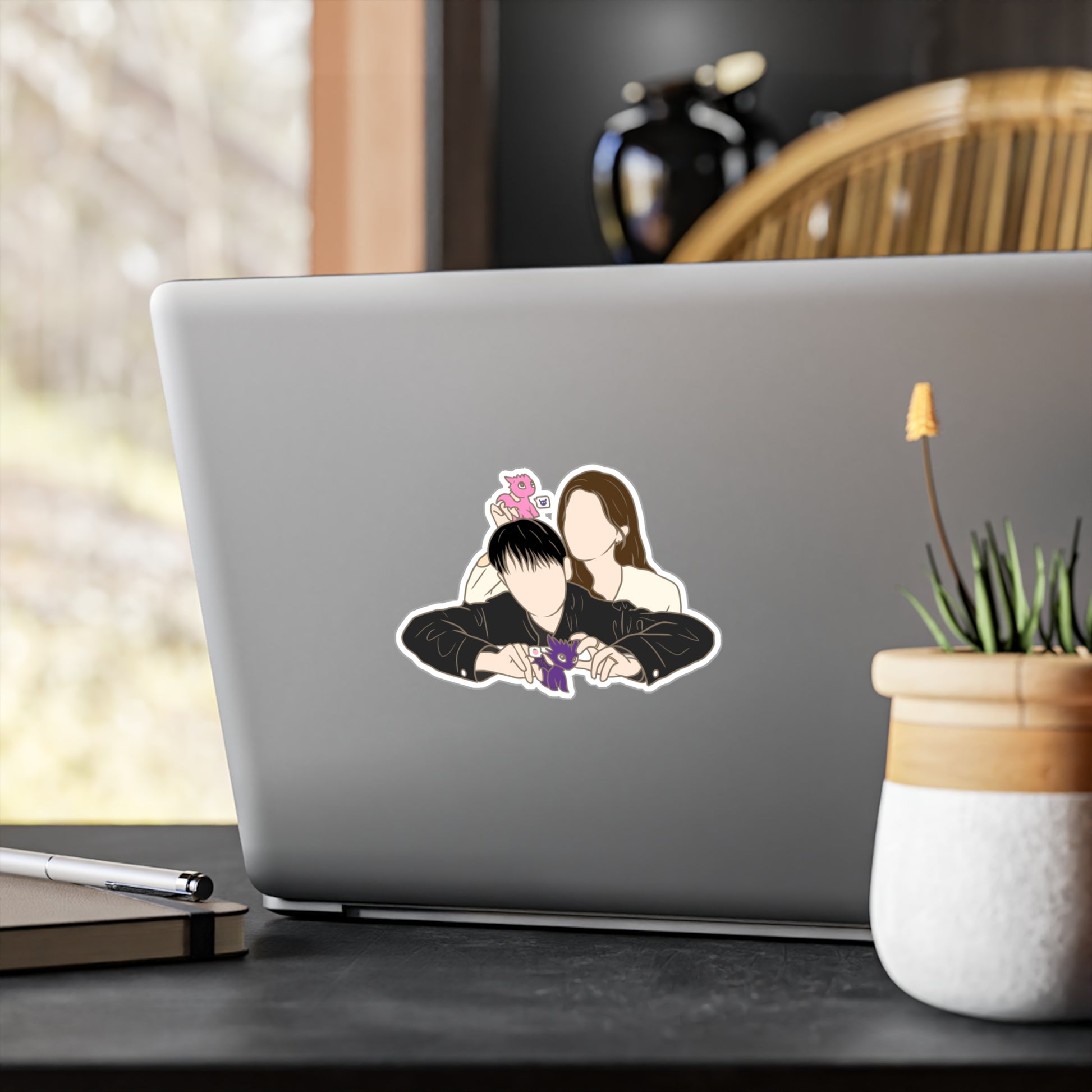 My Dearest Nemesis Kdrama Sticker – Kiss-Cut Fanart for Rivals-to-Lovers Drama Fans