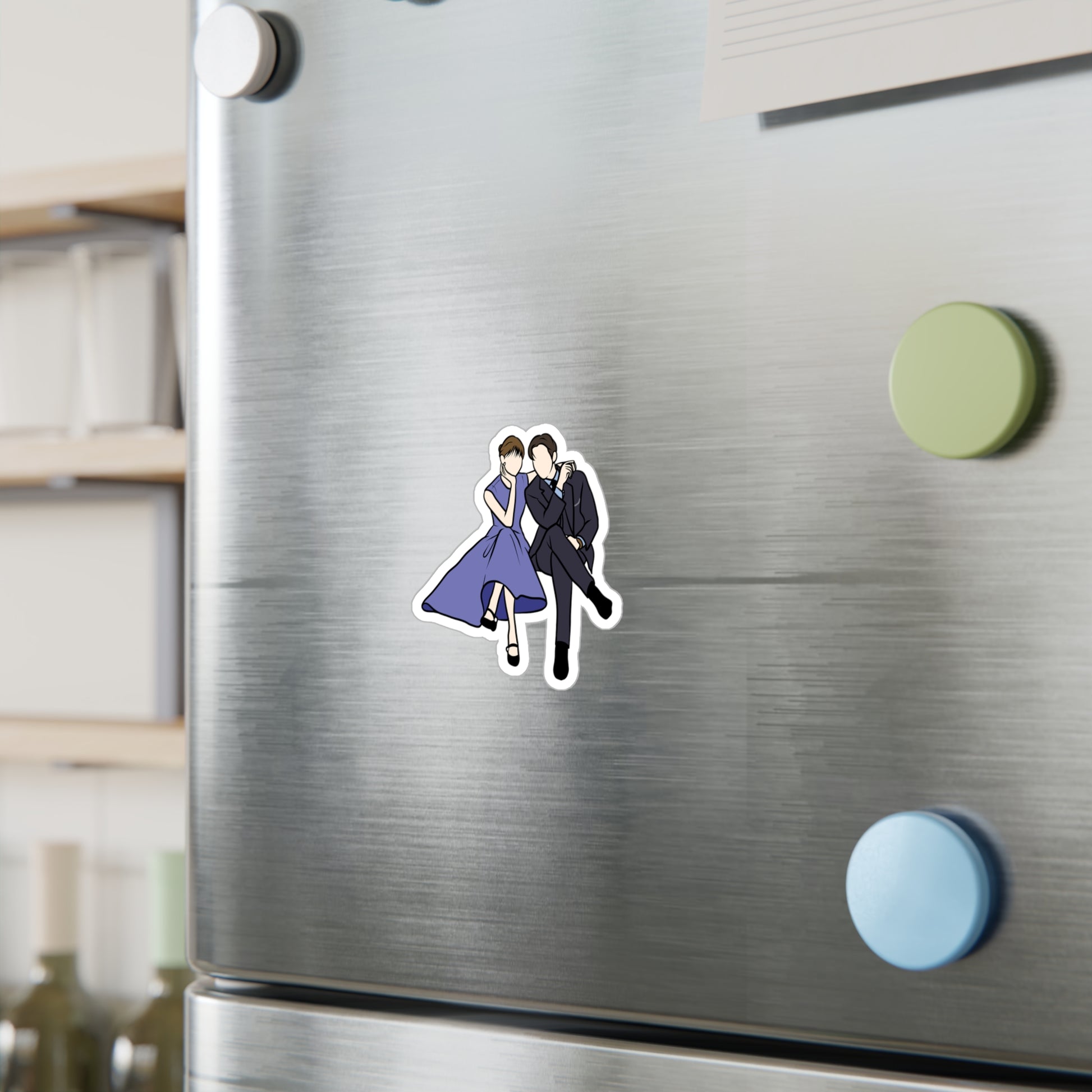 King the Land Kdrama Sticker – Kiss-Cut Fanart for Romantic Comedy Fans