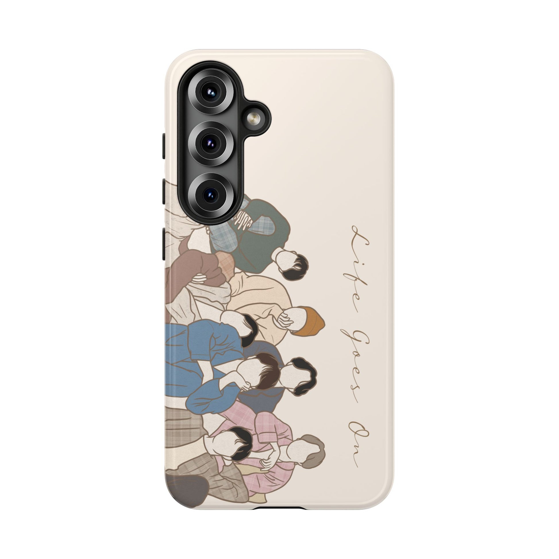 Life Goes On Kpop Phone Case – Tough Case Gift for iPhone and Samsung Fans of Korean Pop Merch