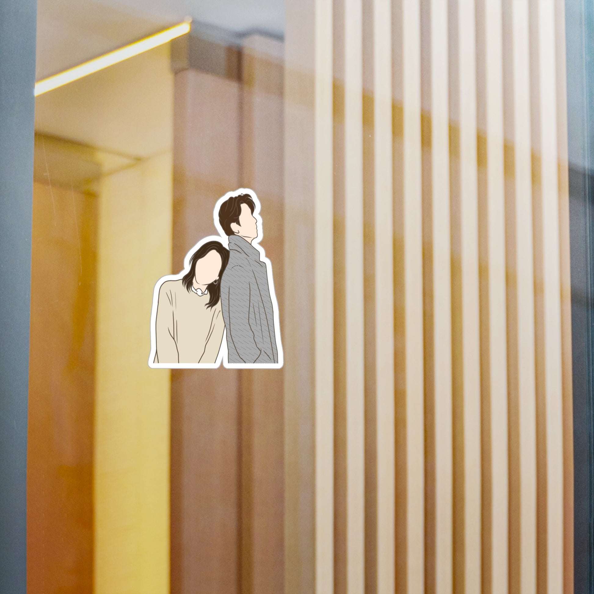 Goblin Kdrama Sticker – Kiss-Cut Fanart for Fantasy Romance and Kdrama Classic Fans