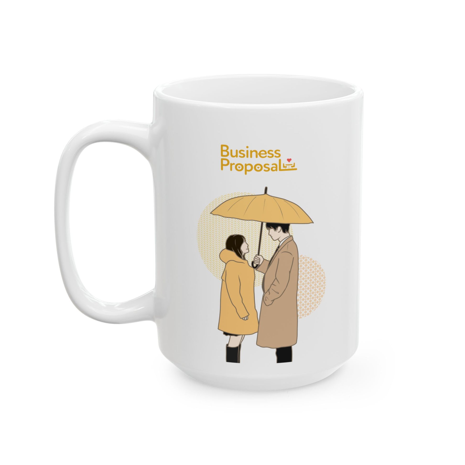 Business Proposal K-Drama Mug – Fanart Gift for Kdrama Lovers & Office Rom-Com Fans
