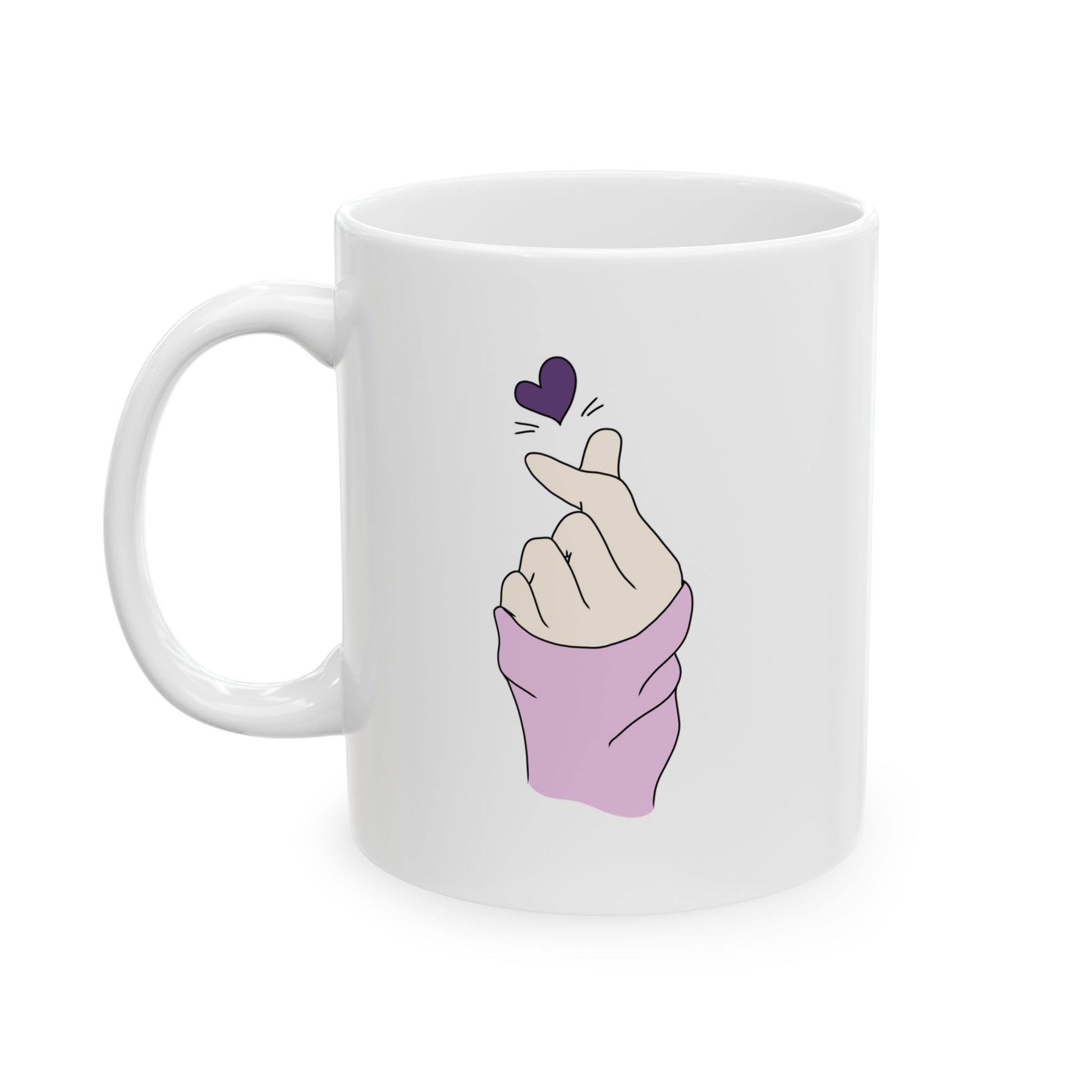 I Purple You Mug – Minimal BTS-Inspired Gift for ARMYs with Big Hearts
