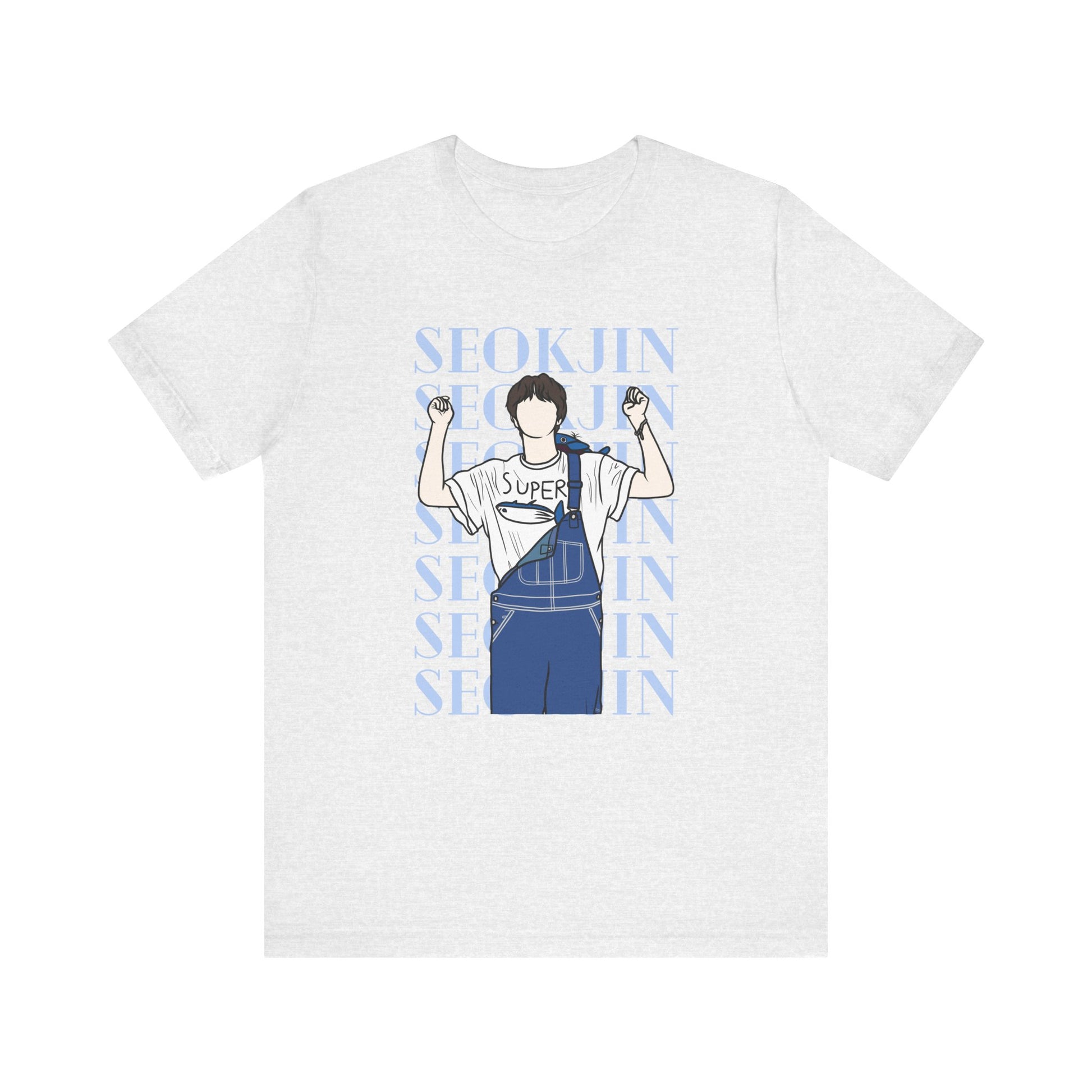 Super Tuna-Inspired Kpop T-Shirt – Fun Unisex Tee for ARMY and Jin Fans