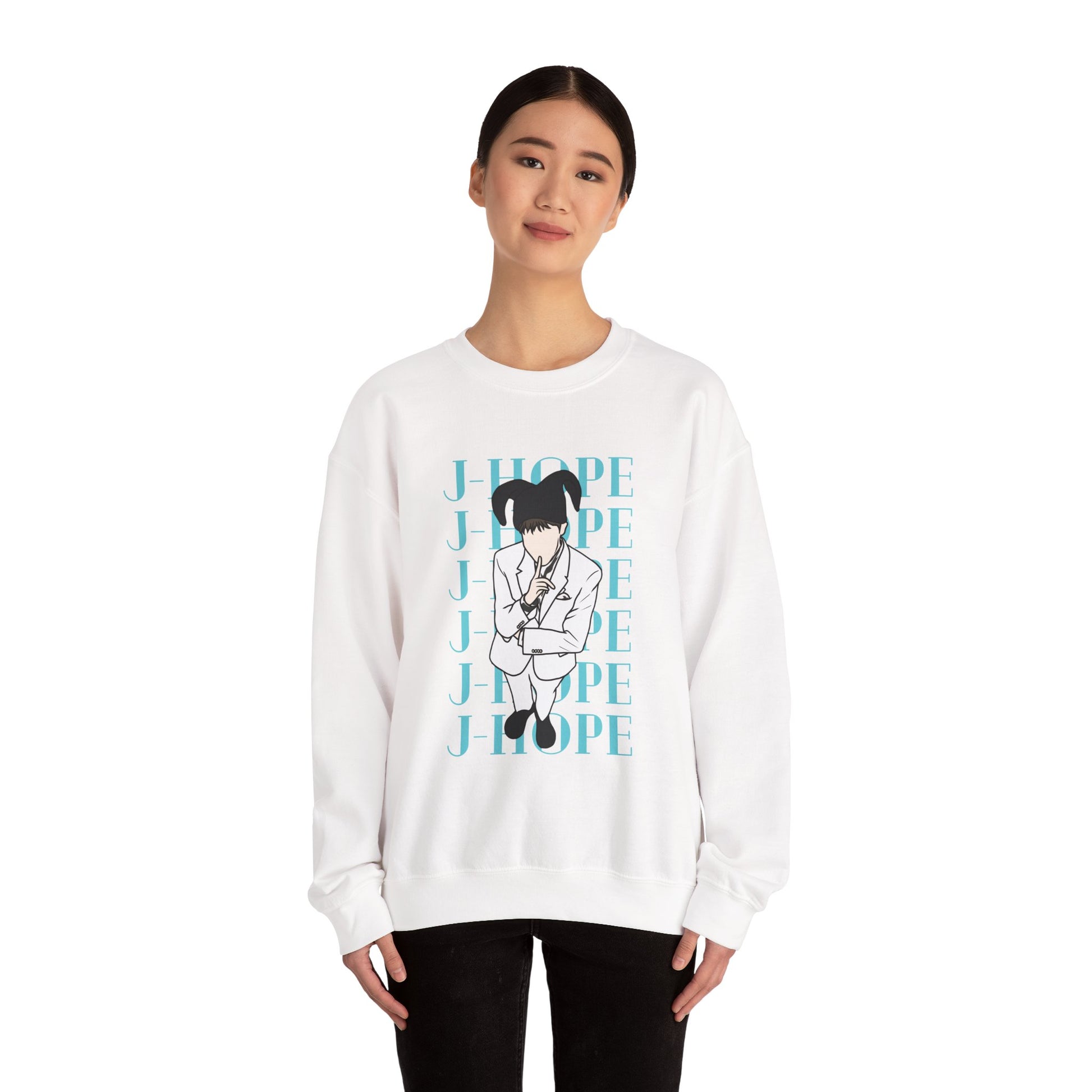 J-Hope ‘Jack in the Box’ Kpop Sweatshirt – Unisex Crewneck for ARMY and Bangtan-Inspired Style Fans