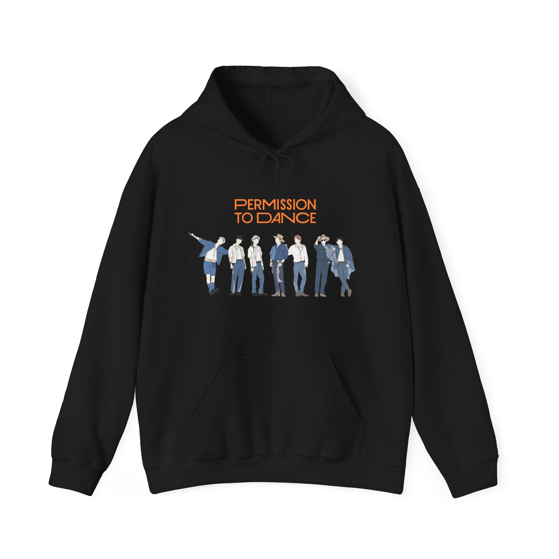 Permission to Dance-Inspired Kpop Hoodie – Cheerful Hooded Sweatshirt for ARMY and Korean Pop Fans
