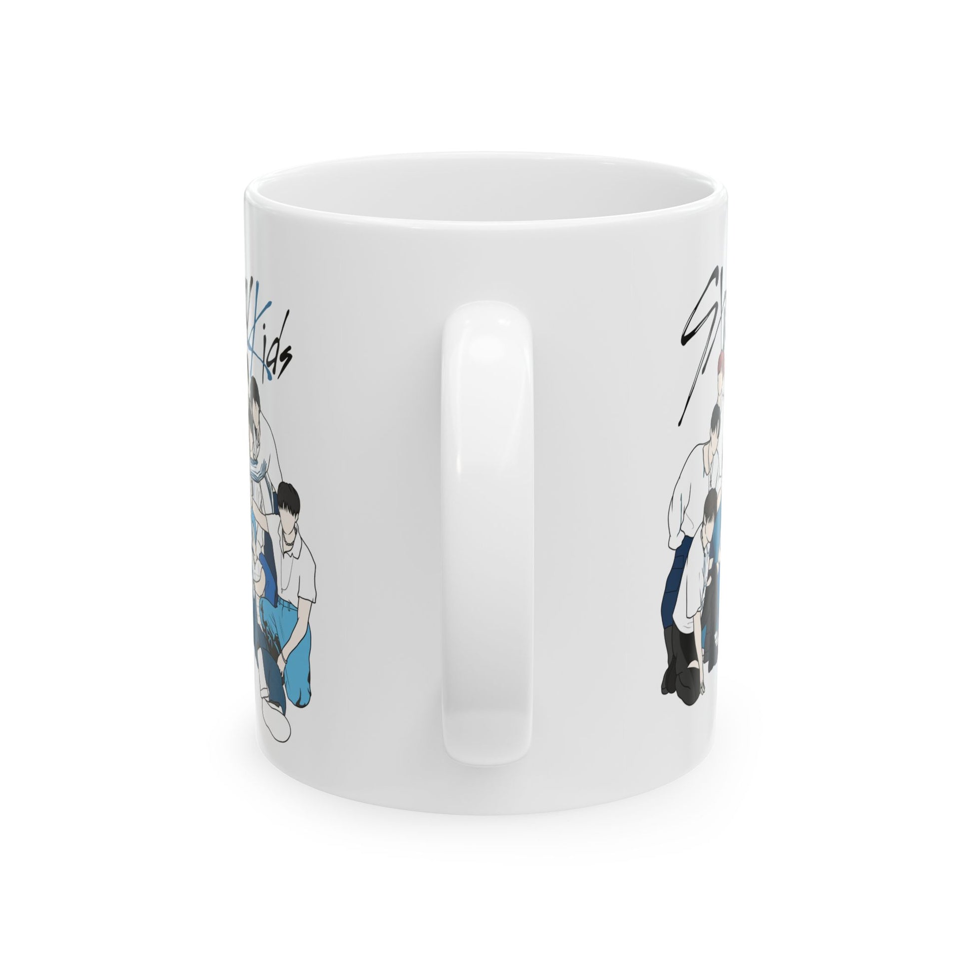 Stray Kids Accent Mug – Fanart Kpop Gift in 11oz or 15oz Sizes