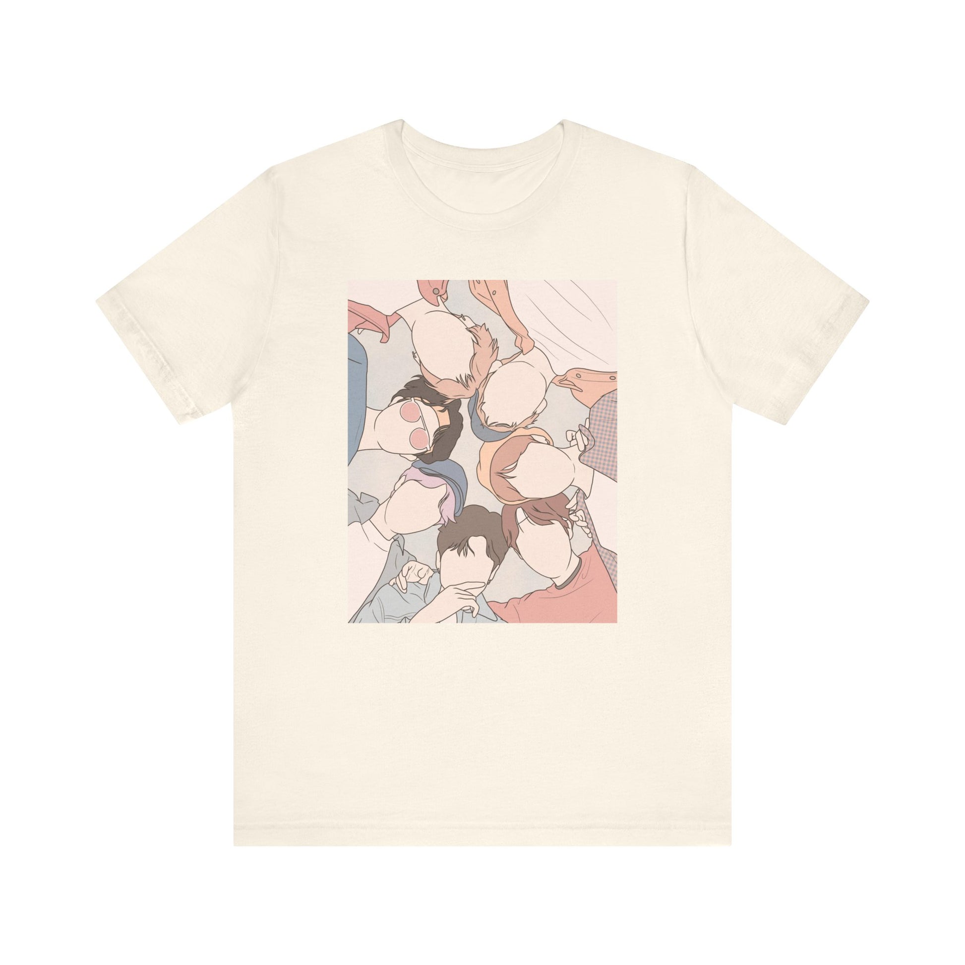 Bangtan-Inspired Kpop T-Shirt – Unisex Friendship Tee for ARMY and Fans