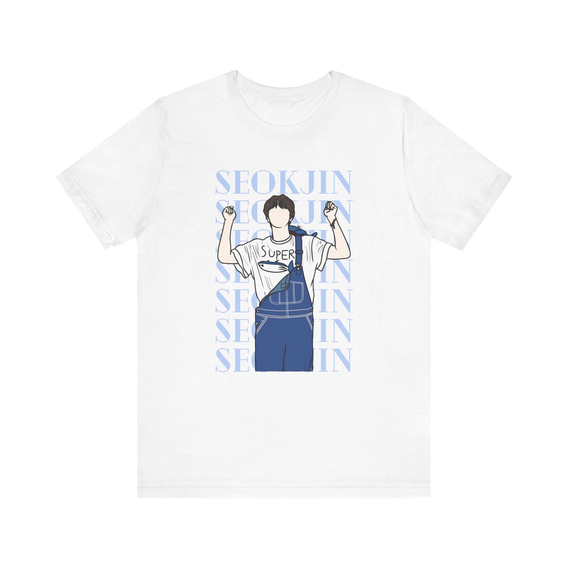 Super Tuna-Inspired Kpop T-Shirt – Fun Unisex Tee for ARMY and Jin Fans