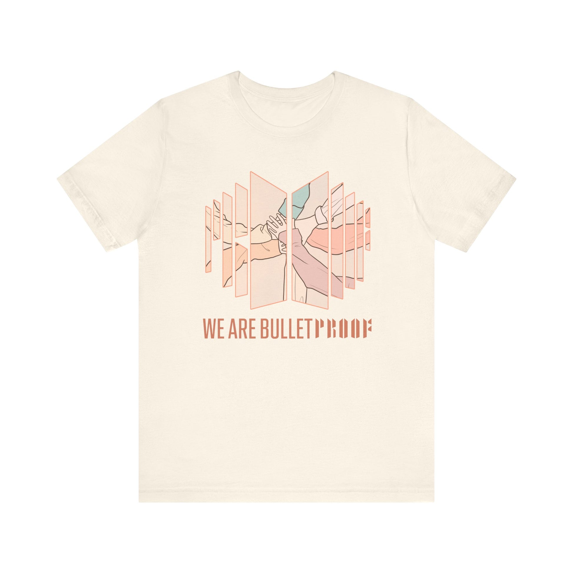 Bulletproof-Inspired Kpop Shirt – Unisex Tee for Korean Boy Group Fans