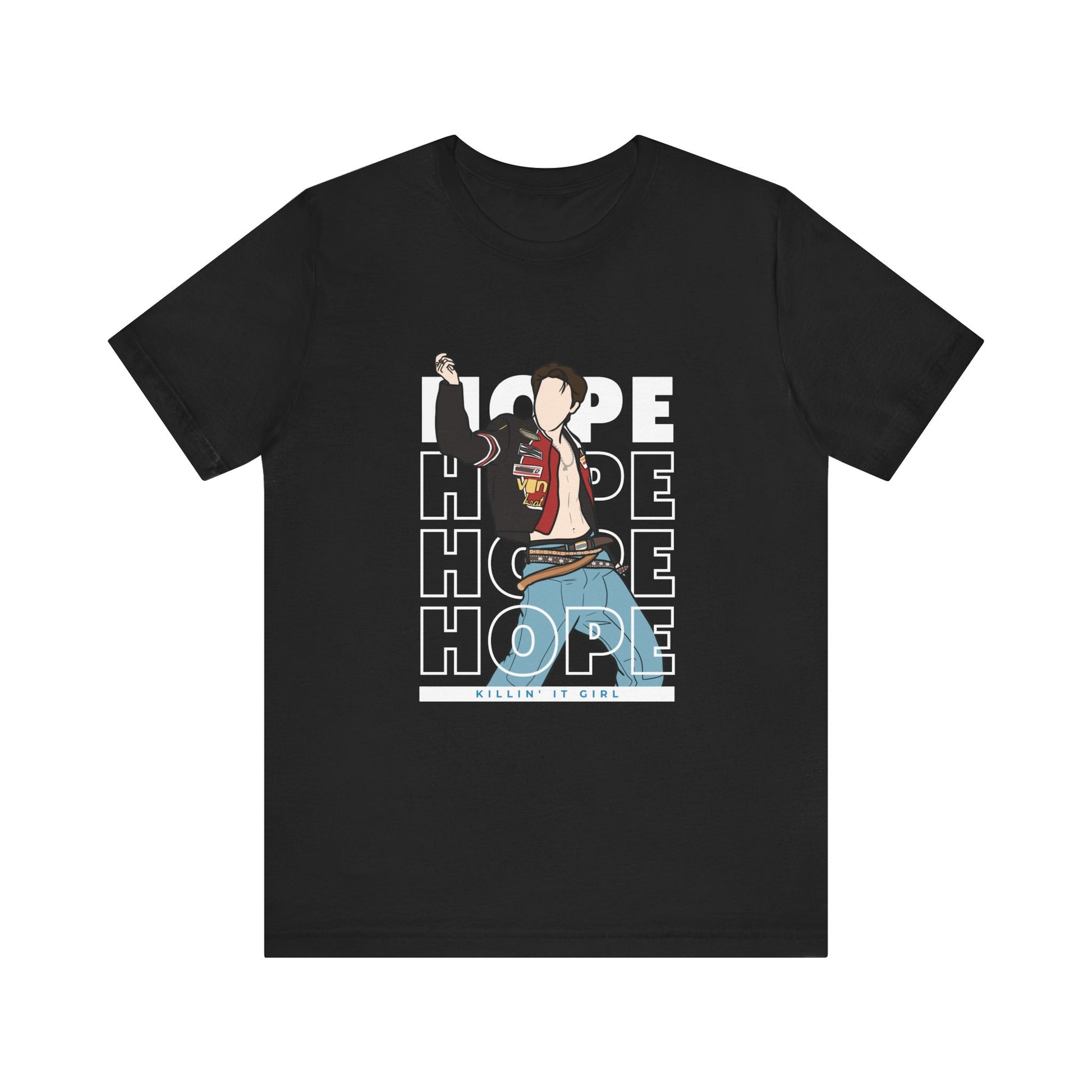 J-Hope Killin' It Girl T-Shirt – Kpop Fan Tee with Dance Line Energy