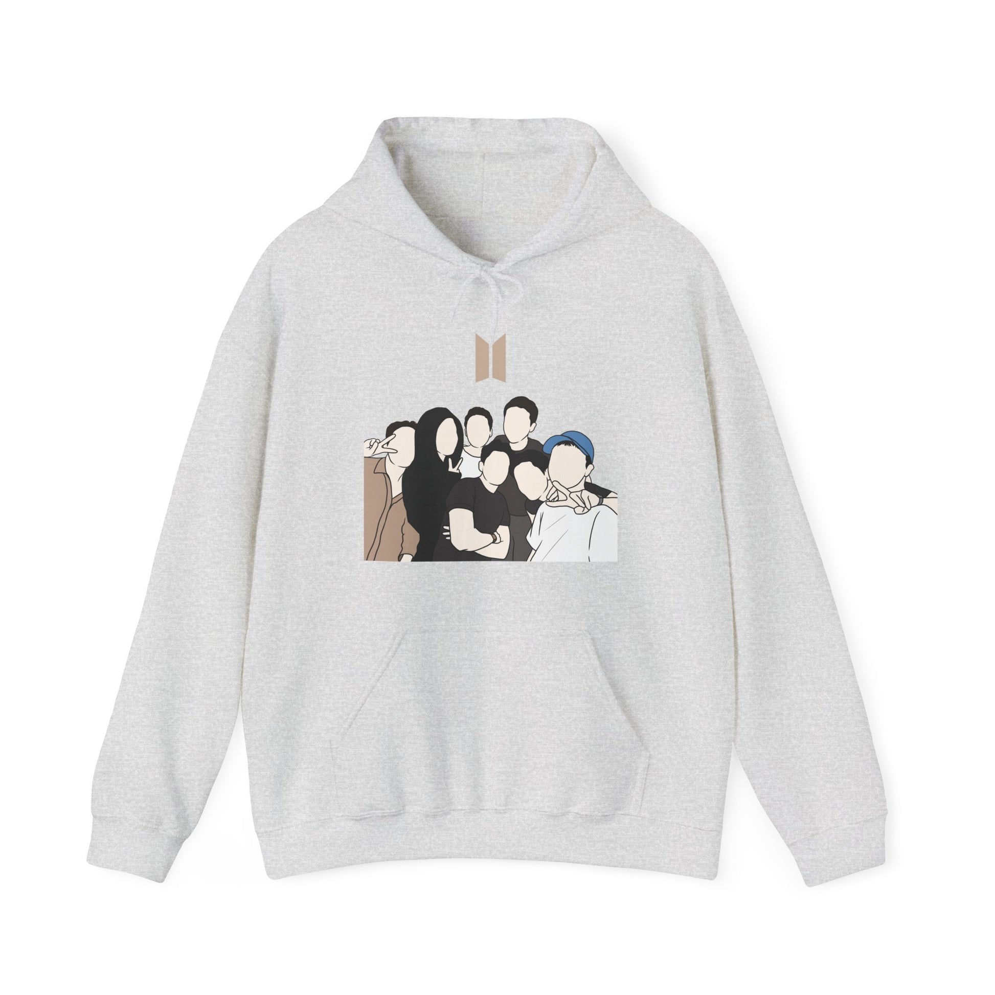 Kpop Hoodie for ARMY – Bangtan-Inspired Sweatshirt Gift for Korean Pop Music Fans