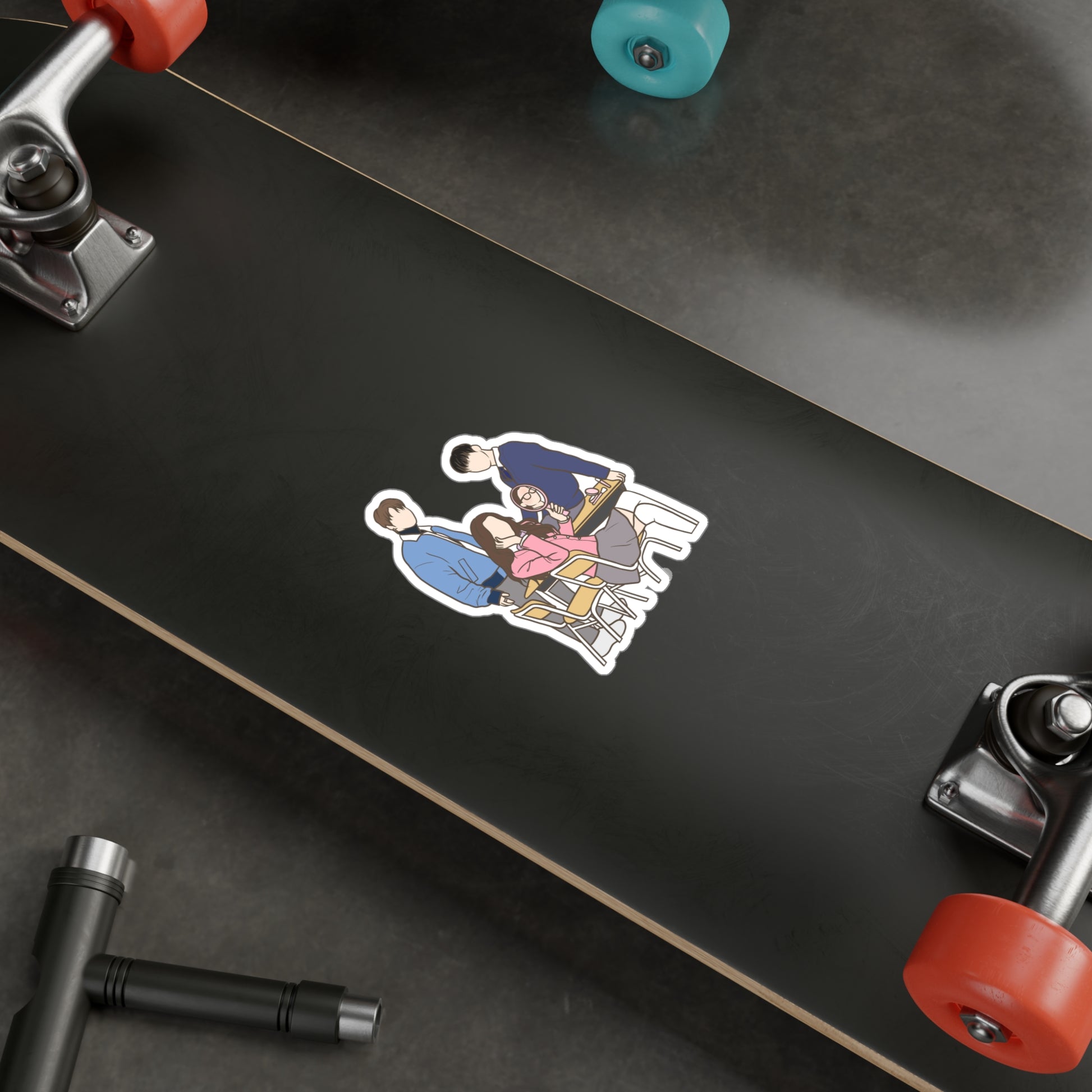 True Beauty Kdrama Sticker – Kiss-Cut Fanart for Teen Romance and Kdrama Fans
