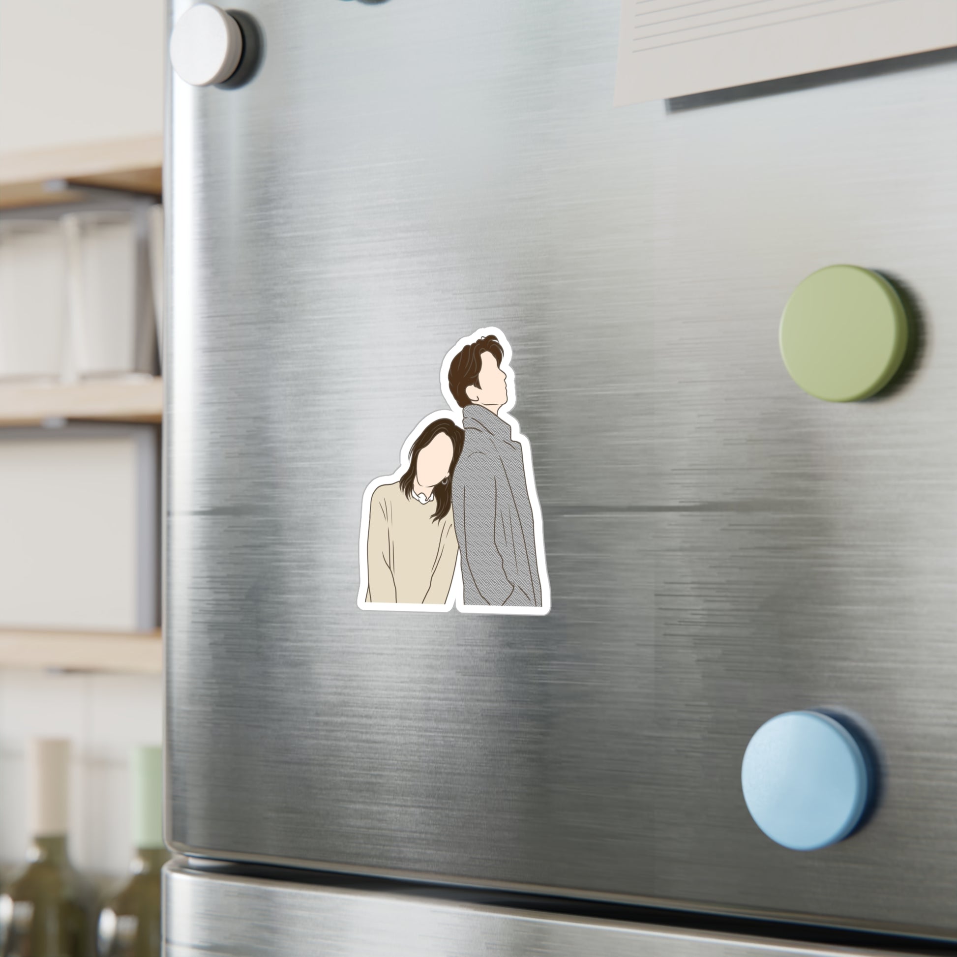 Goblin Kdrama Sticker – Kiss-Cut Fanart for Fantasy Romance and Kdrama Classic Fans
