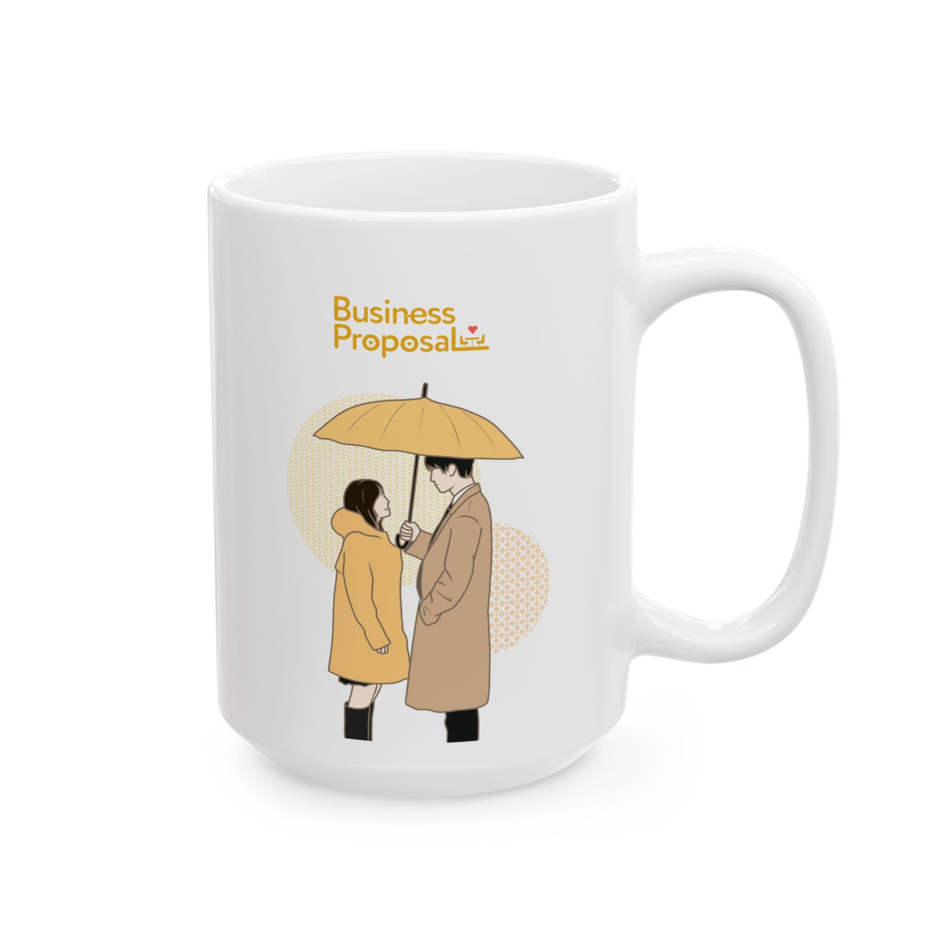 Business Proposal K-Drama Mug – Fanart Gift for Kdrama Lovers & Office Rom-Com Fans