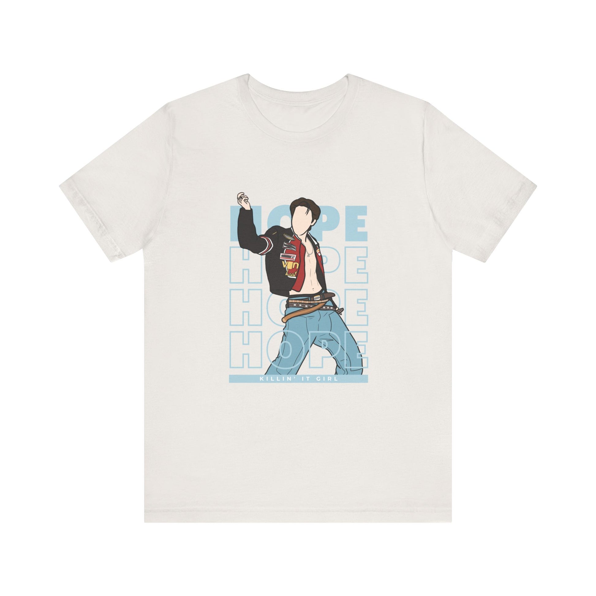 J-Hope Killin' It Girl T-Shirt – Kpop Fan Tee with Dance Line Energy