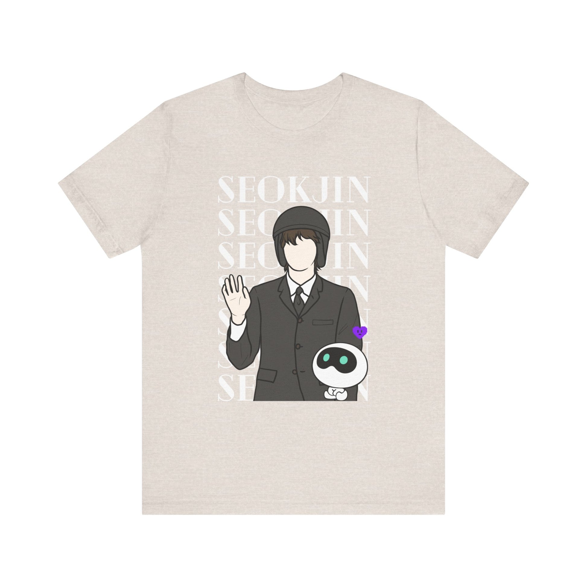 Astronaut-Inspired Kpop T-Shirt – Jin Fan Tee for ARMY and Korean Pop Lovers
