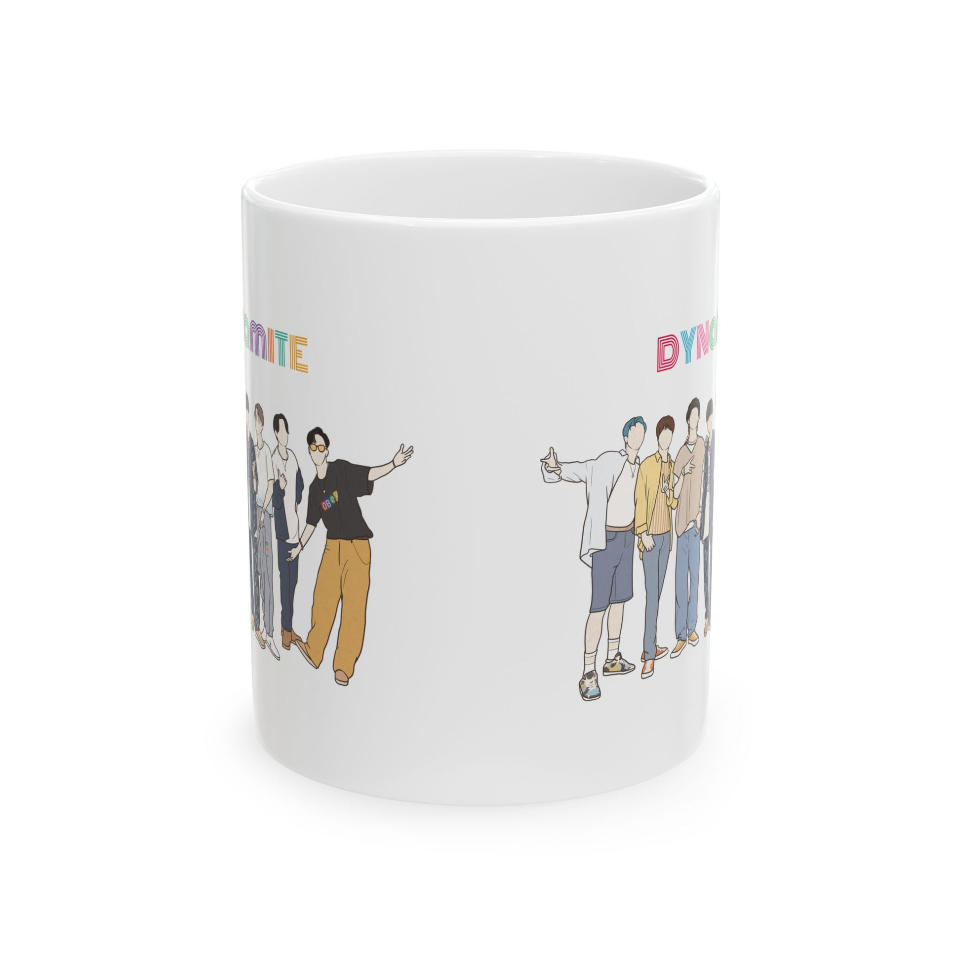 Dynamite-Inspired Kpop Mug – Minimal Aesthetic Fan Gift for Her