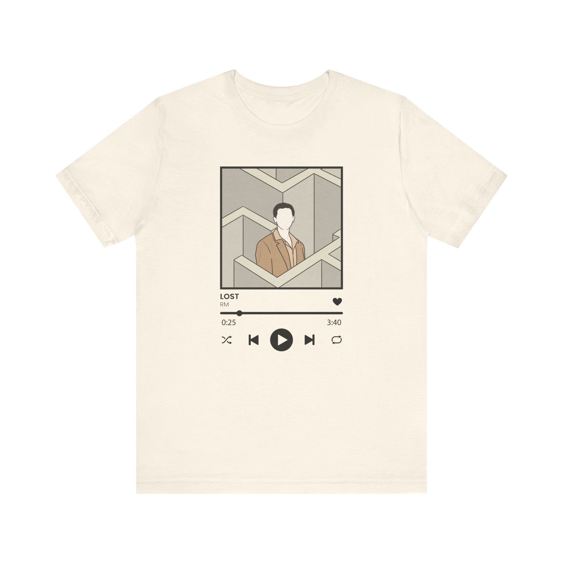 RM Lost-Inspired Kpop T-Shirt – Namjoon Fan Tee for ARMY and Korean Pop Lovers