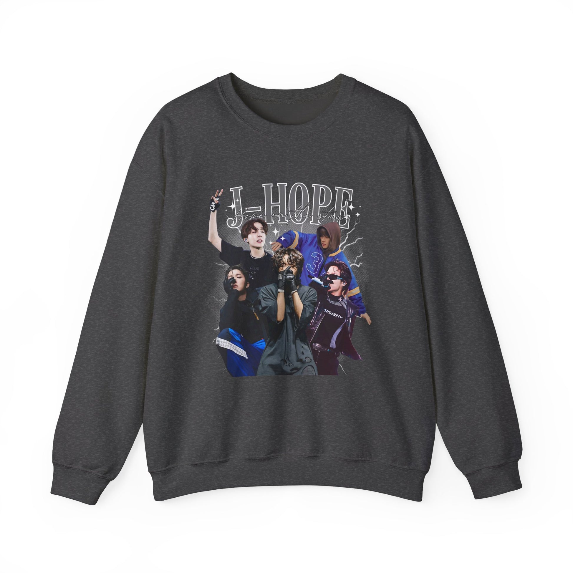 J-Hope ‘Hope on the Stage’ Kpop Sweatshirt – Unisex Crewneck for ARMY and Korean Pop Merch Lovers