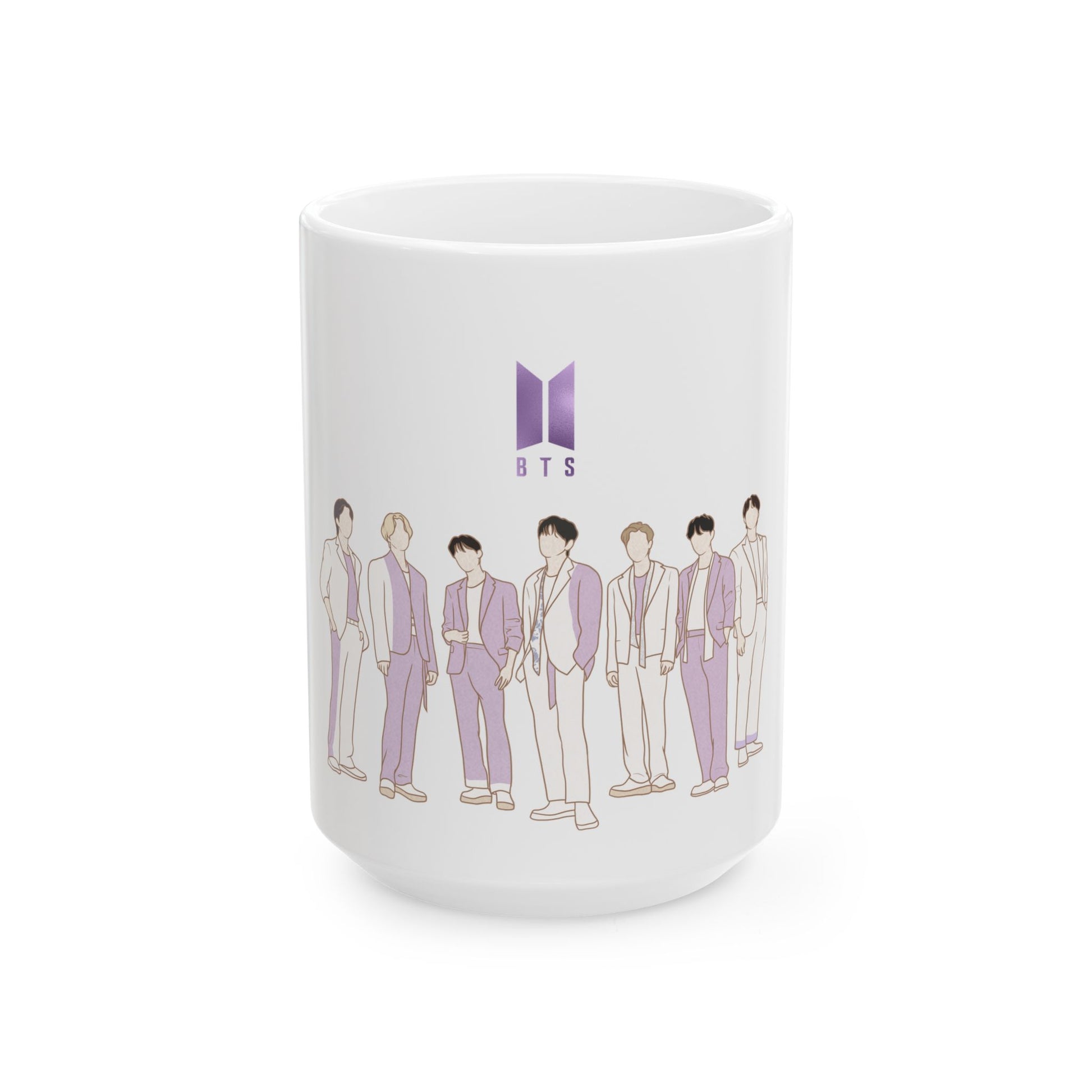 Minimal Kpop Mug – Flim Out Style Gift for ARMYs & Kpop Lovers