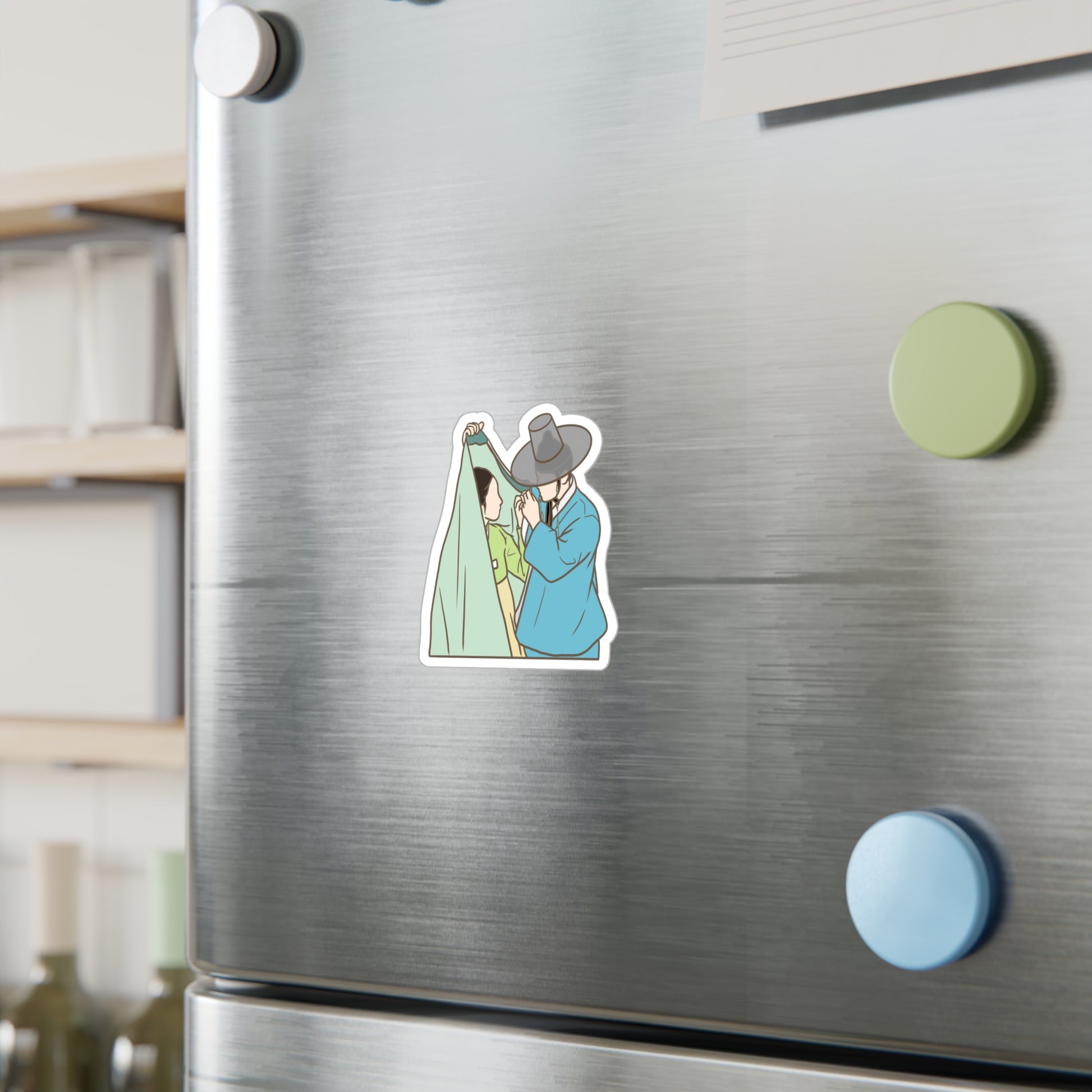 Rookie Historian Goo Hae-Ryung Kdrama Sticker – Kiss-Cut Fanart for Historical Romance Fans