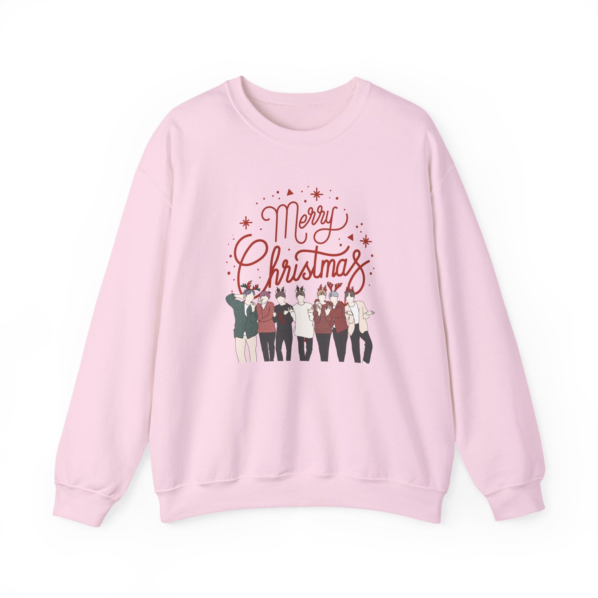 Kpop Christmas Sweatshirt – Holiday Season Pullover for Korean Pop Fans and Festive Gift Lover
