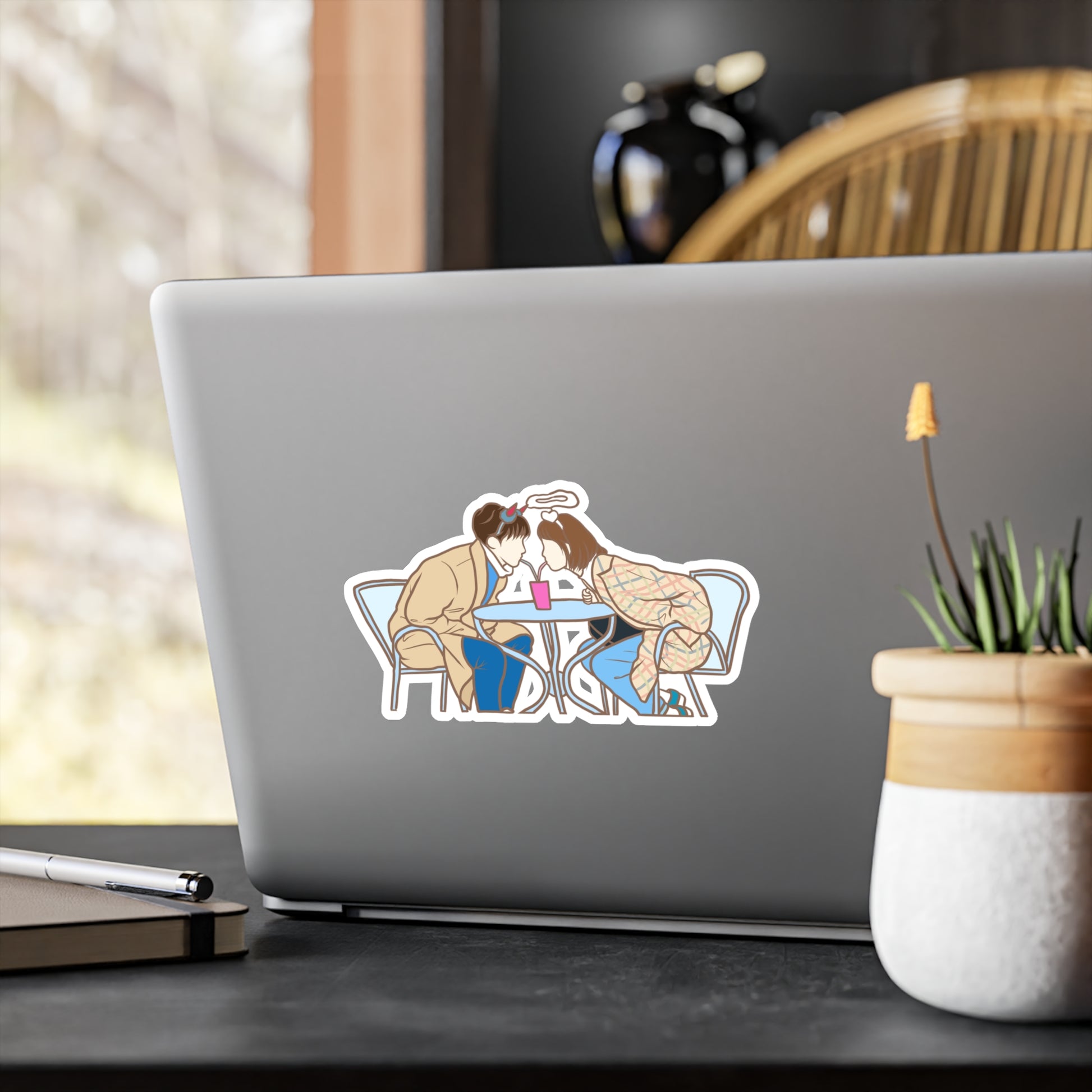 Weightlifting Fairy Kim Bok-Joo Sticker – Kiss-Cut Fanart for Youth Drama Fans