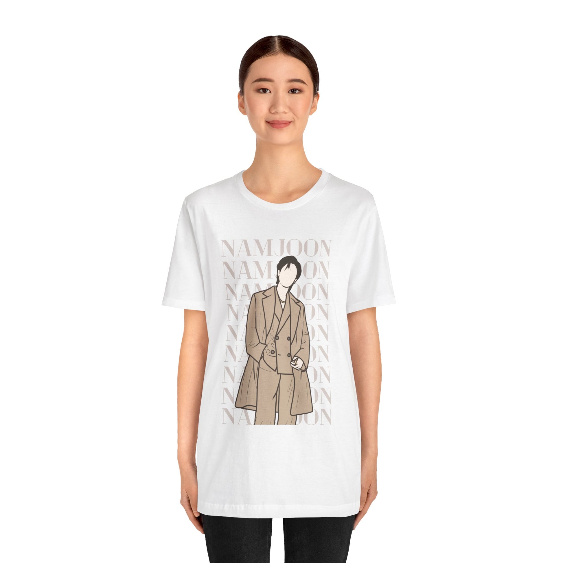 Namjoon-Inspired Kpop T-Shirt – Unisex RM Fan Tee for ARMY and Korean Pop Lovers