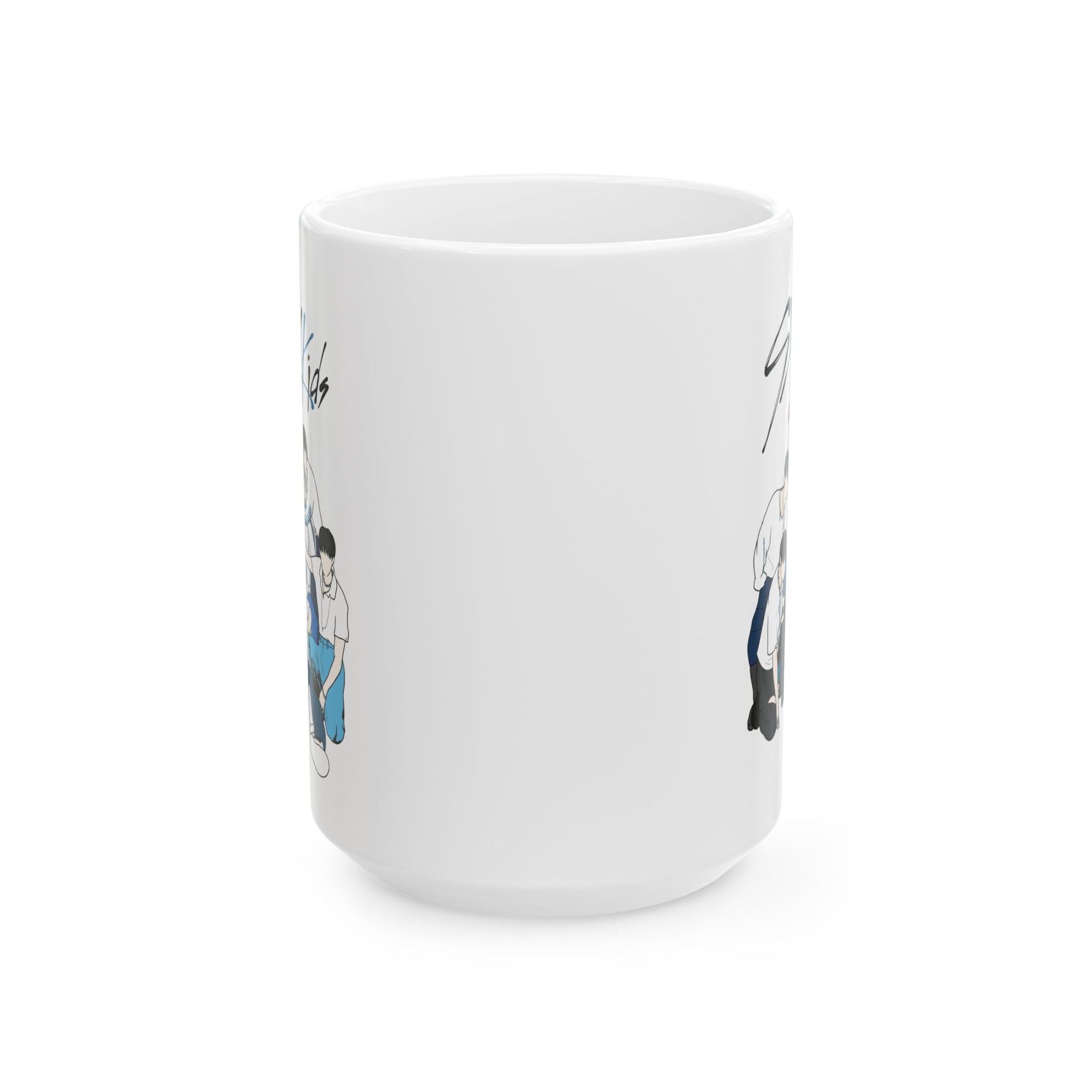 Stray Kids Accent Mug – Fanart Kpop Gift in 11oz or 15oz Sizes