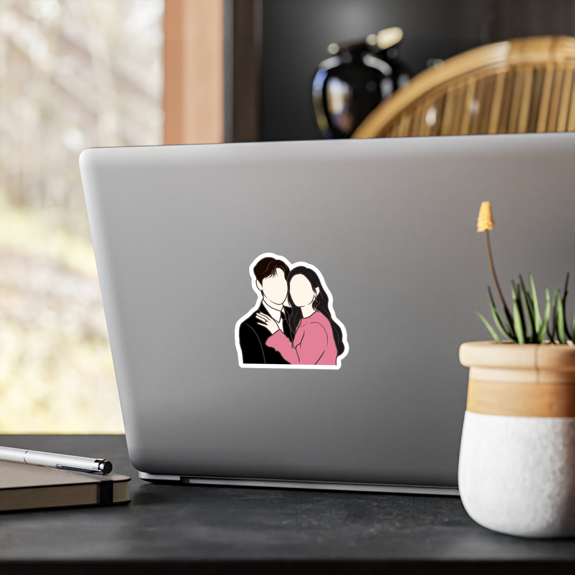 Queen of Tears Kdrama Sticker – Kiss-Cut Fanart for Emotional Romance Fans