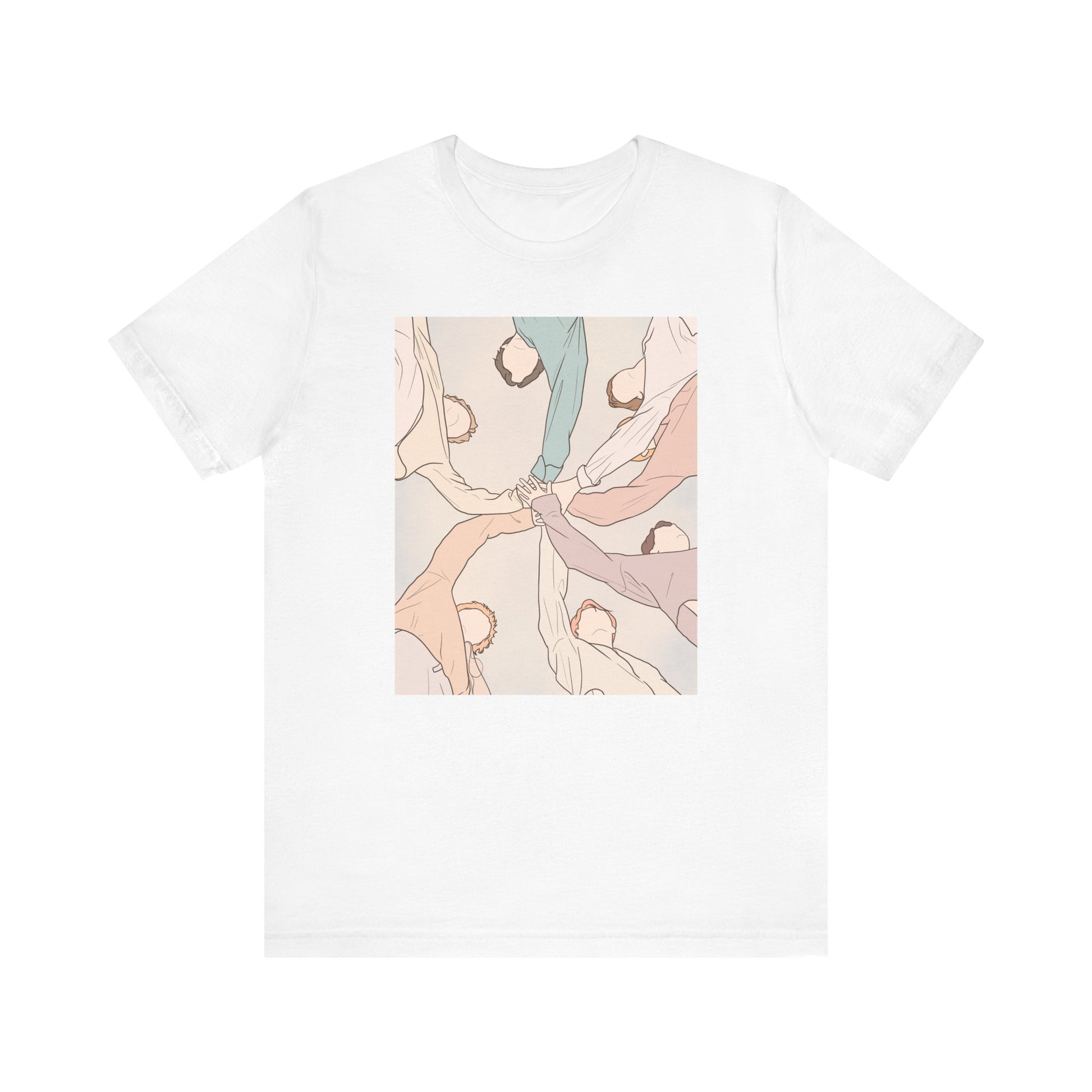 Bangtan-Inspired Kpop T-Shirt – Unisex Friendship Tee for ARMY and Korean Music Fans
