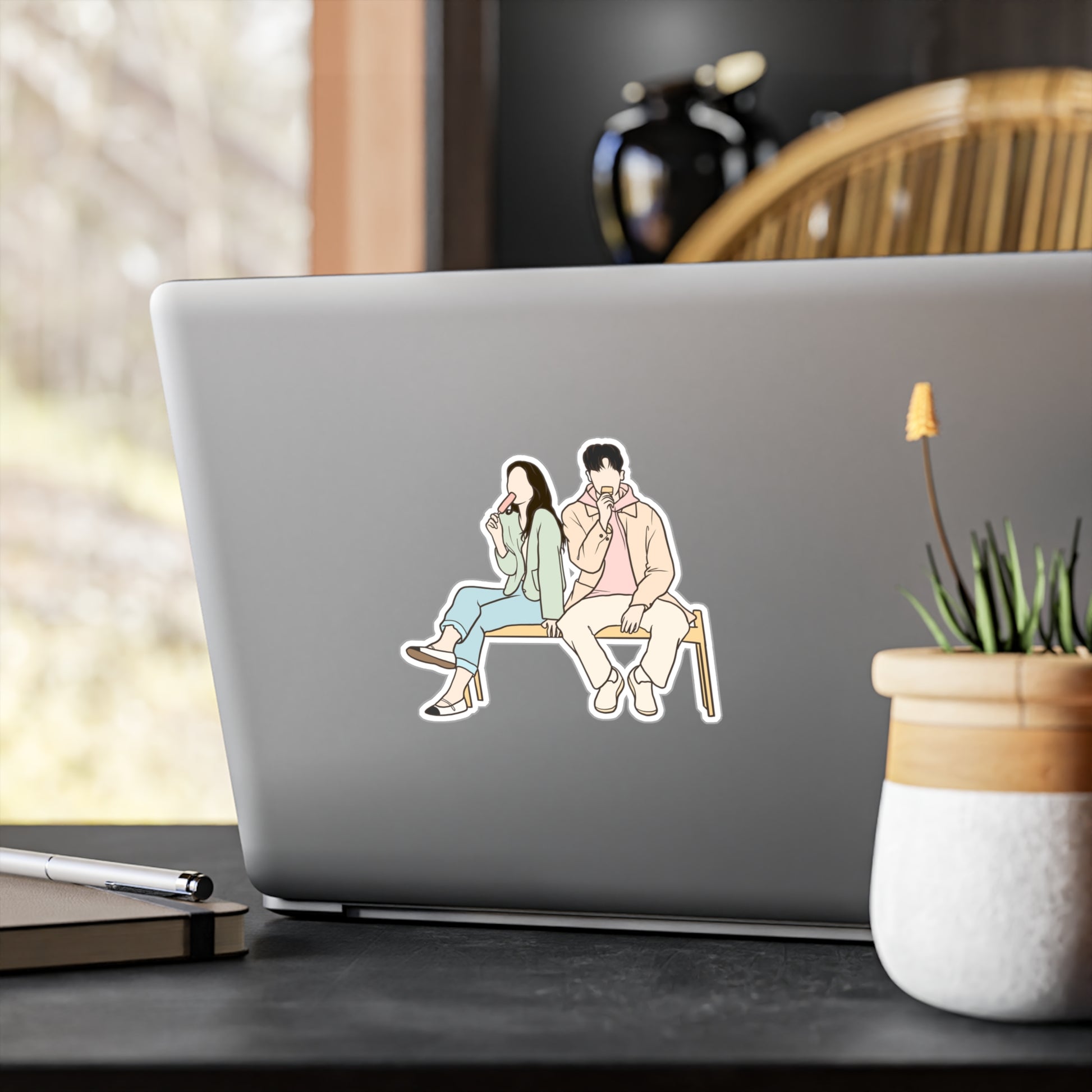 Doctor Slump Kdrama Sticker – Kiss-Cut Fanart for Healing Romance Fans