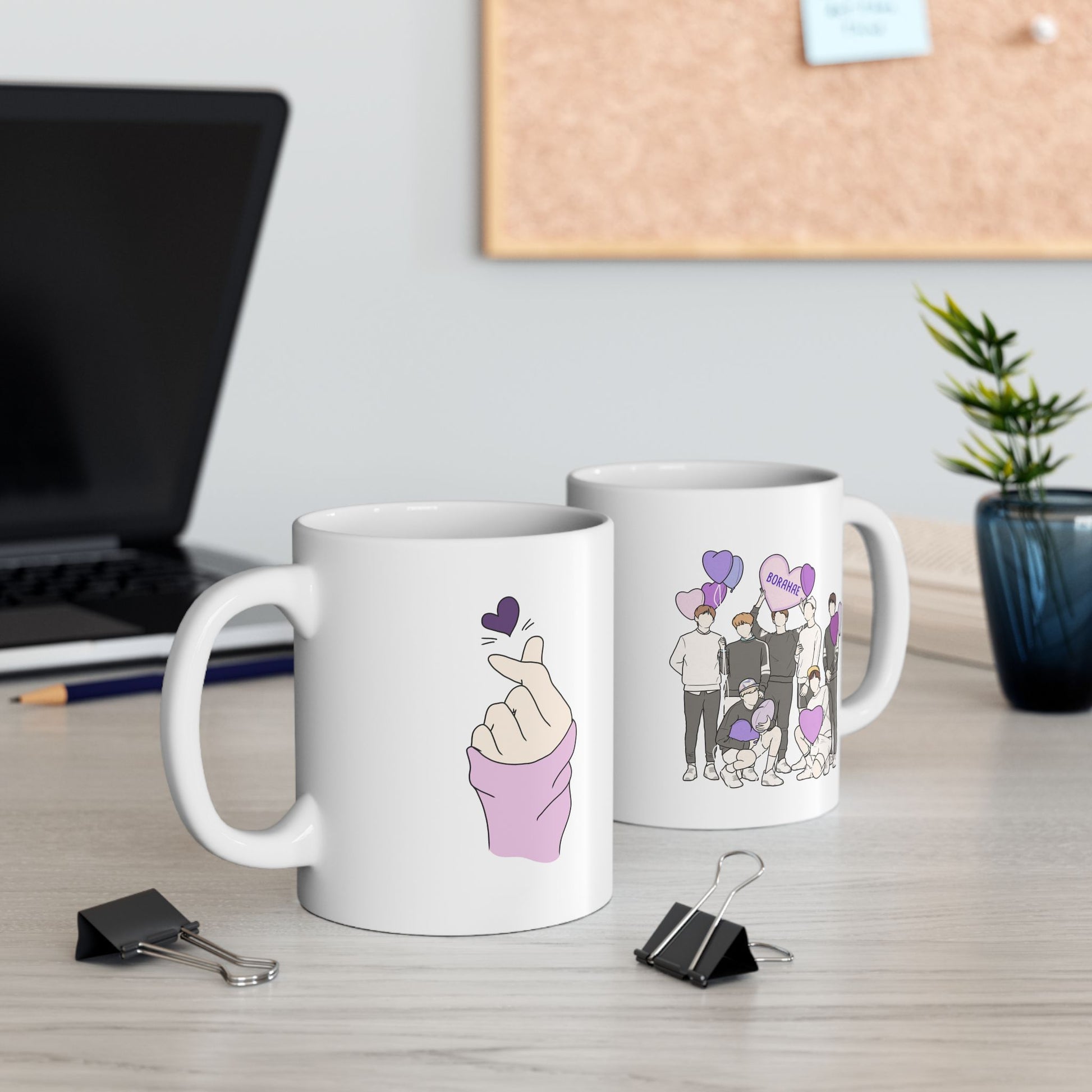 I Purple You Mug – Minimal BTS-Inspired Gift for ARMYs with Big Hearts