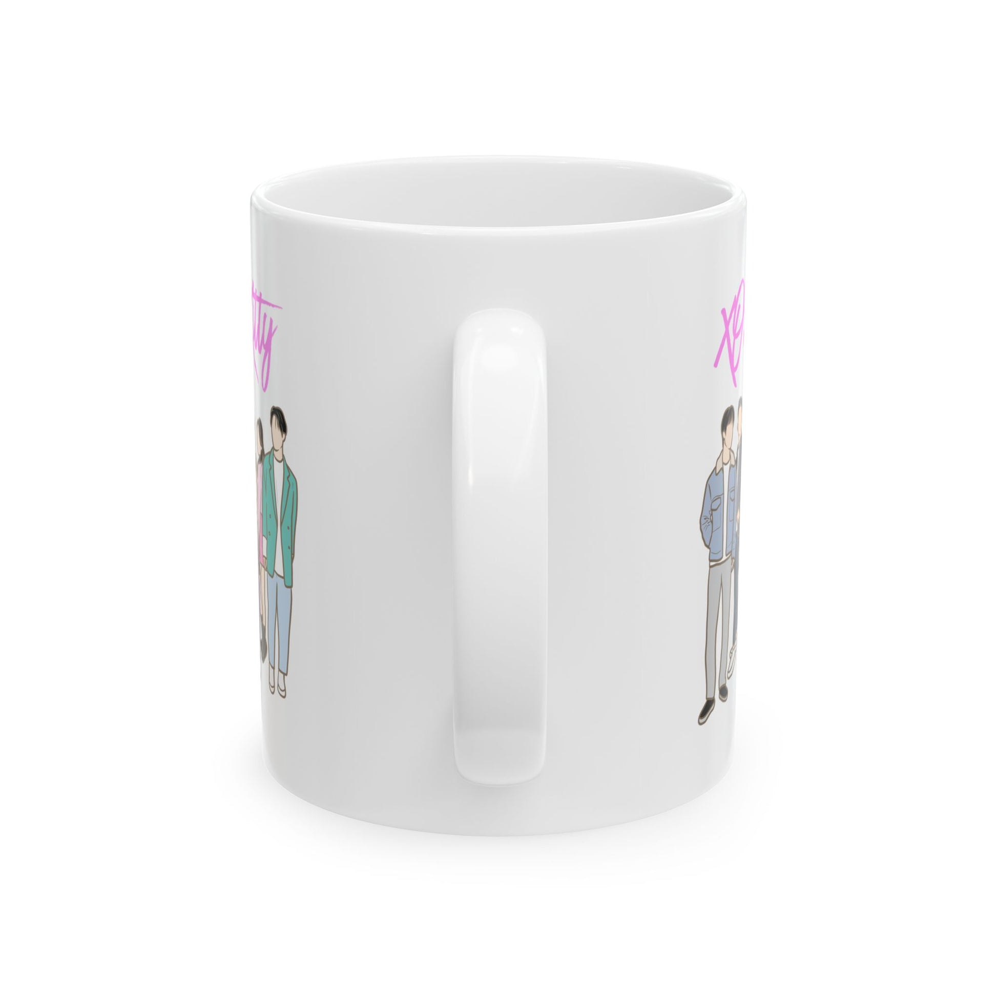 XO, Kitty Mug – Netflix-Inspired Korean Romance Cup for Young Drama Fans