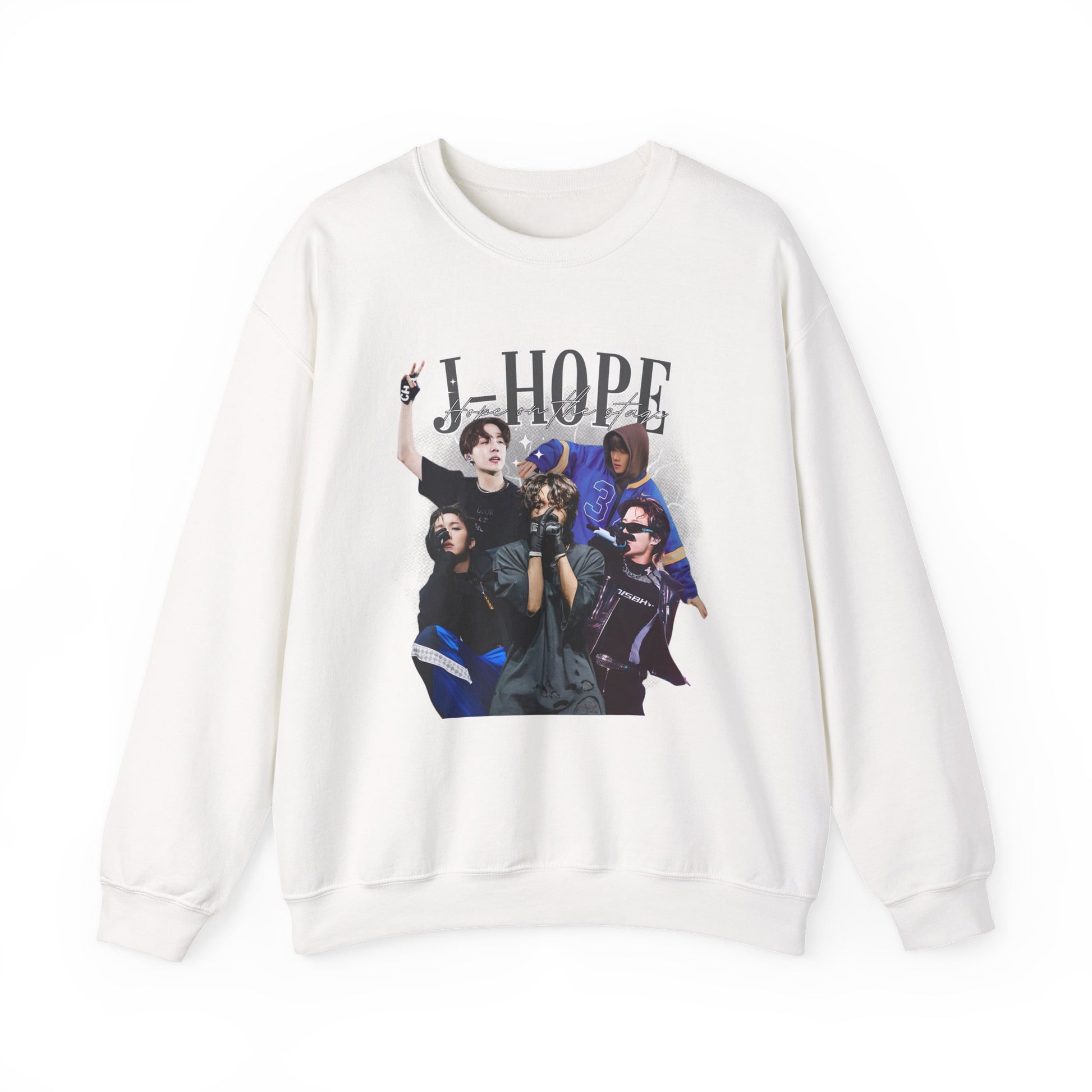 J-Hope ‘Hope on the Stage’ Kpop Sweatshirt – Unisex Crewneck for ARMY and Korean Pop Merch Lovers