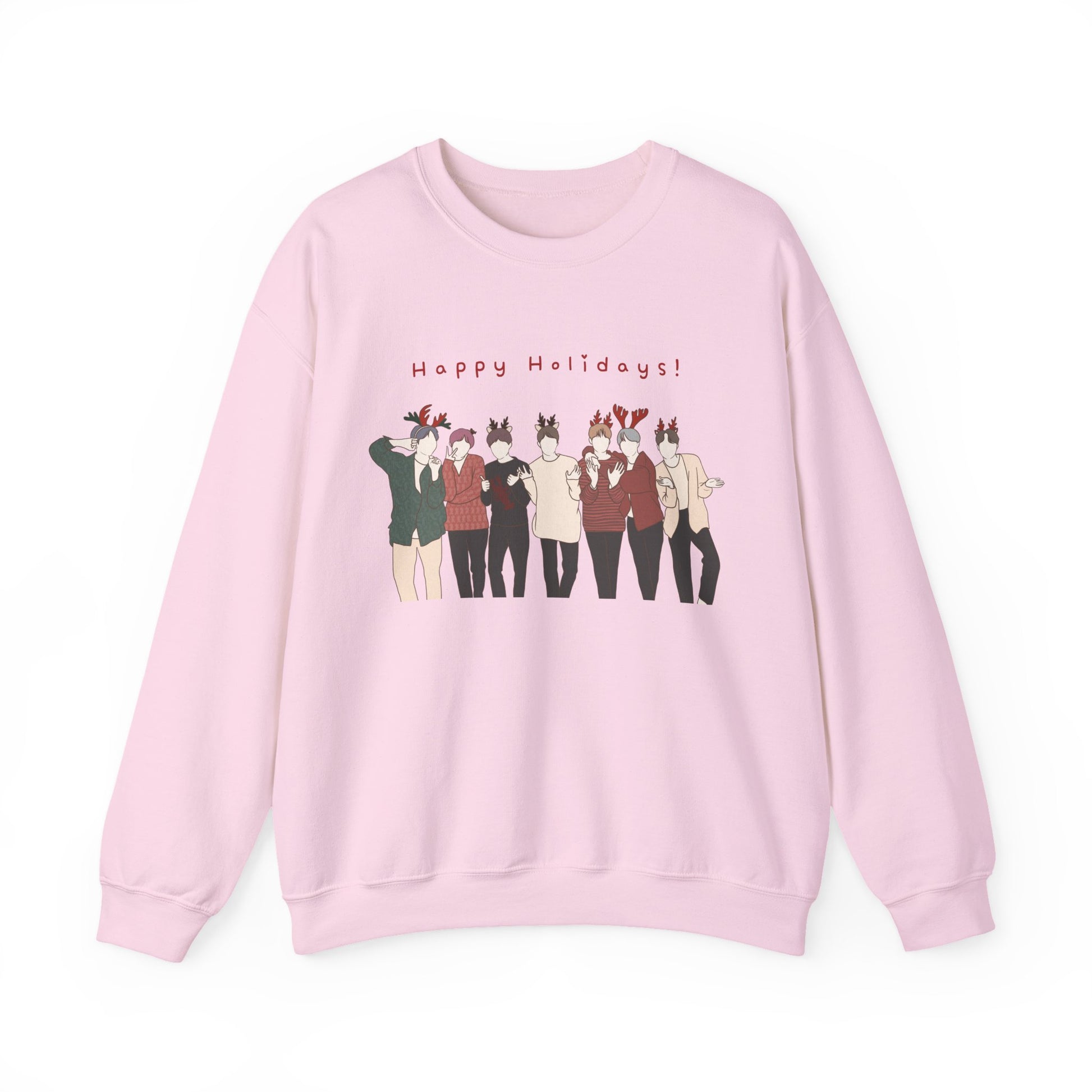 Kpop Christmas Sweatshirt – Festive Holiday Pullover for Korean Pop Fans and Seasonal Gift Lovers