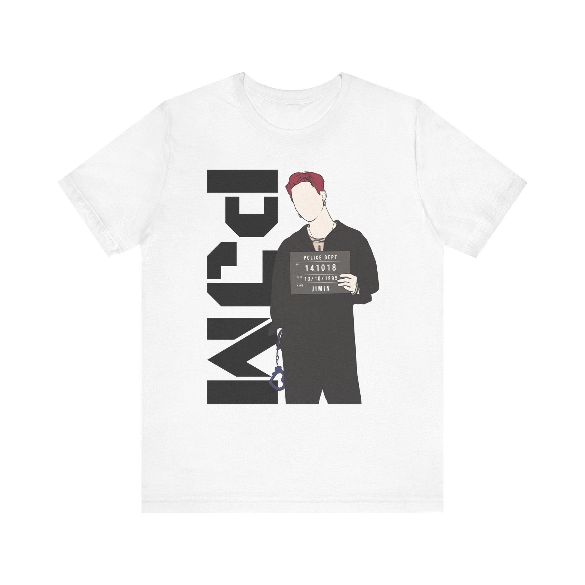 Jimin-Inspired Kpop T-Shirt – Fanart Unisex Tee for ARMY and Korean Pop Fans