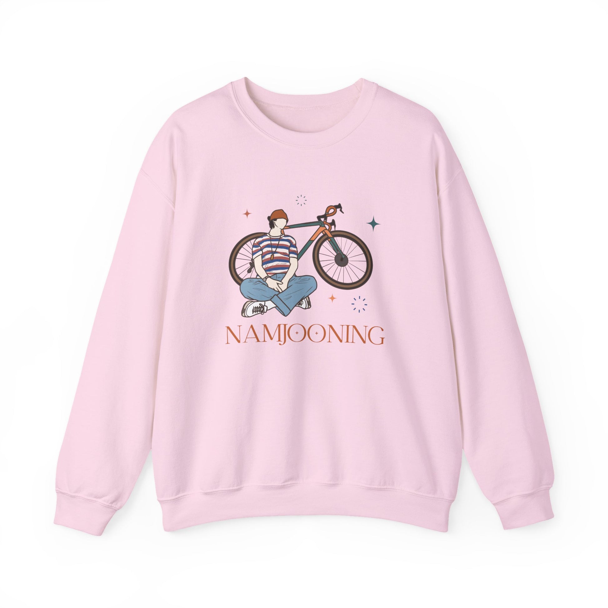 RM-Inspired Kpop Sweatshirt – Namjooning Unisex Crewneck for ARMY and Nature-Loving Fans