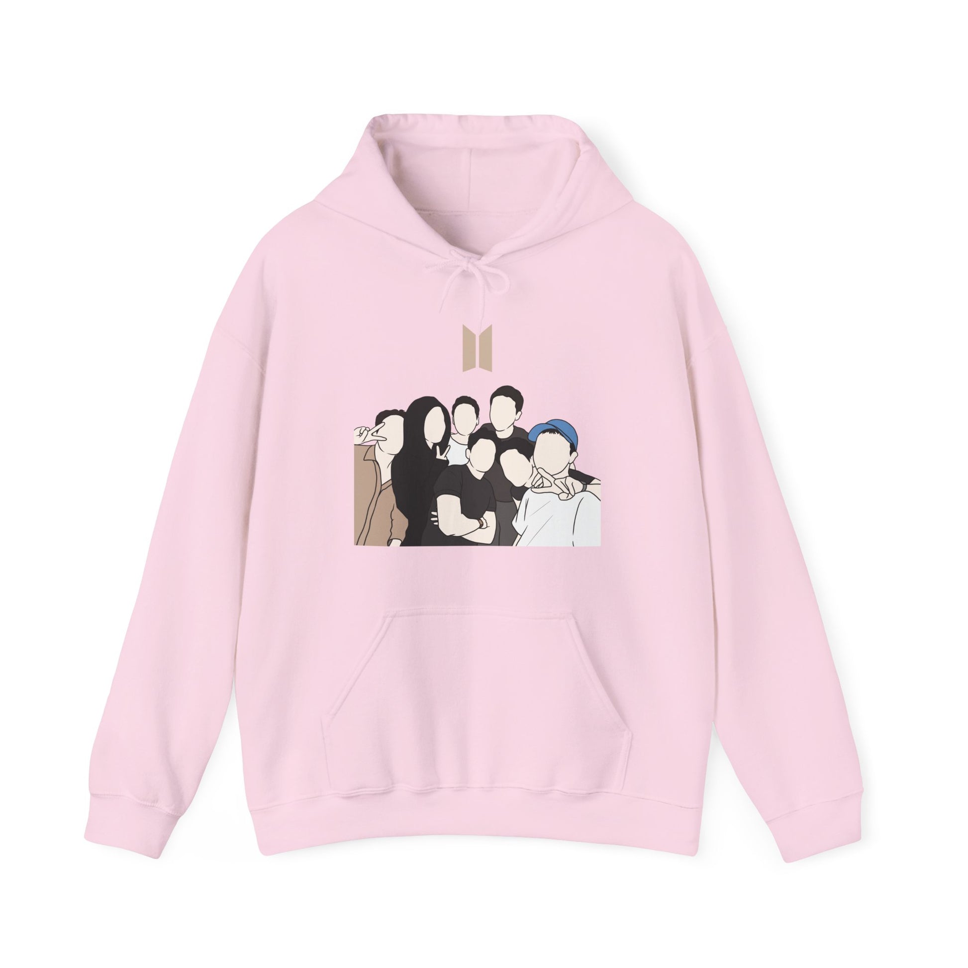 Kpop Hoodie for ARMY – Bangtan-Inspired Sweatshirt Gift for Korean Pop Music Fans