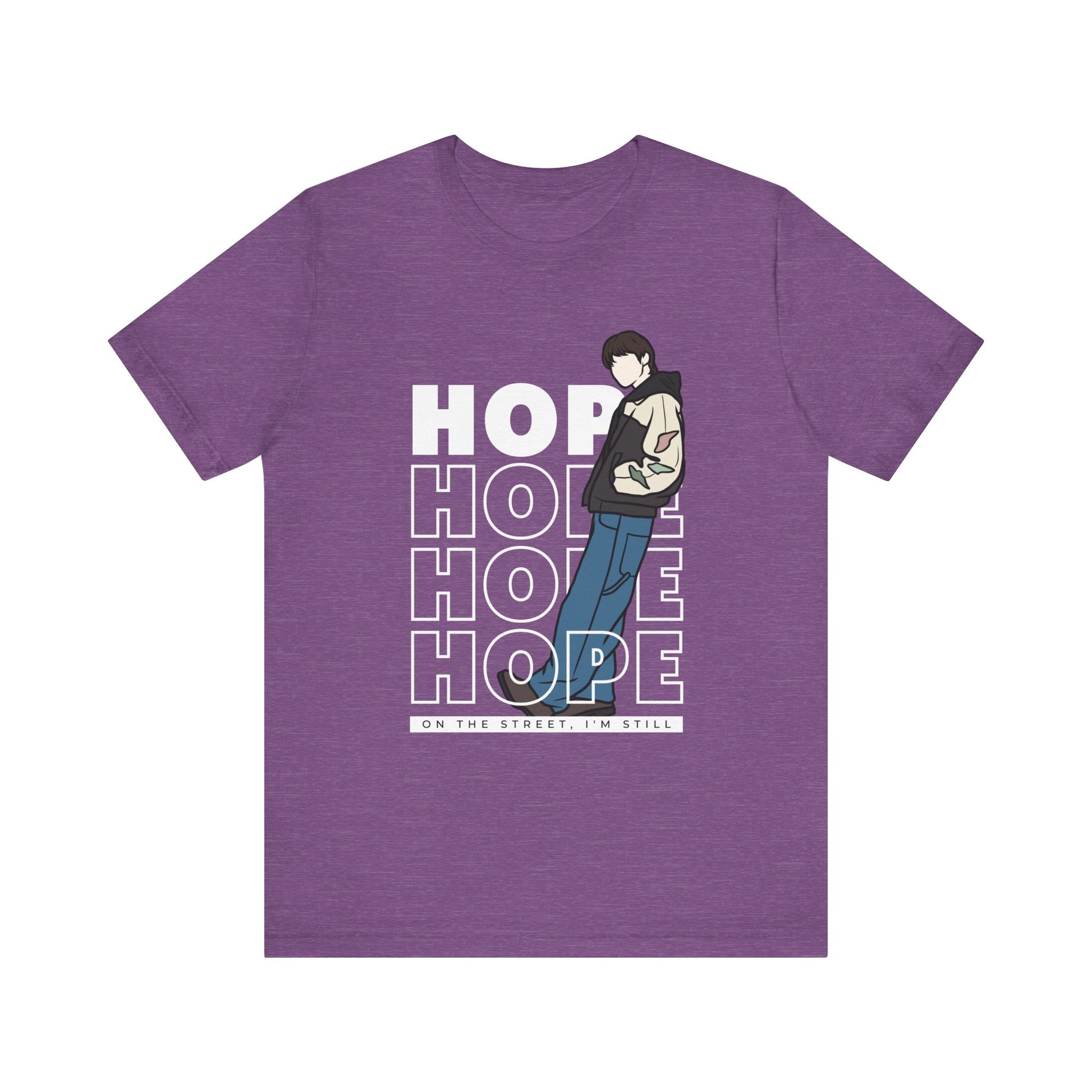On the Street-Inspired Kpop T-Shirt – J-Hope Fan Tee for ARMY and Hobi Lovers