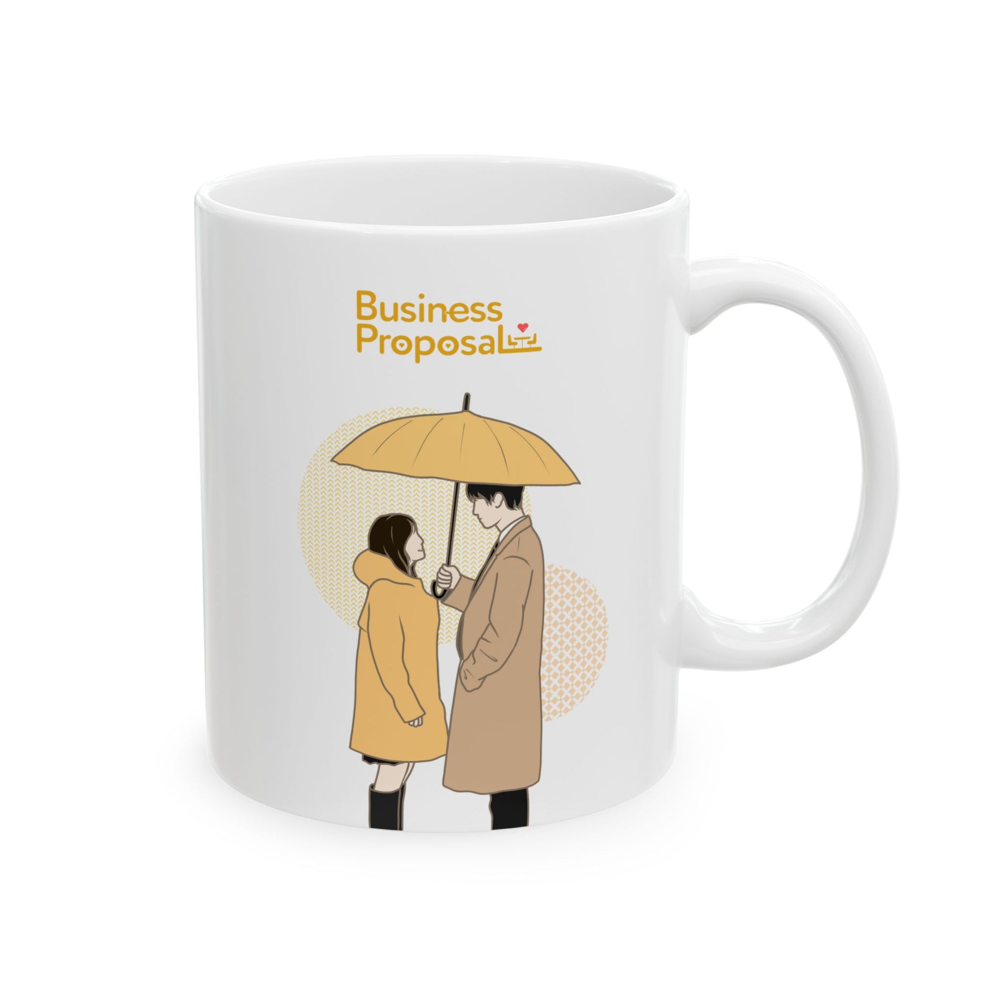 Business Proposal K-Drama Mug – Fanart Gift for Kdrama Lovers & Office Rom-Com Fans