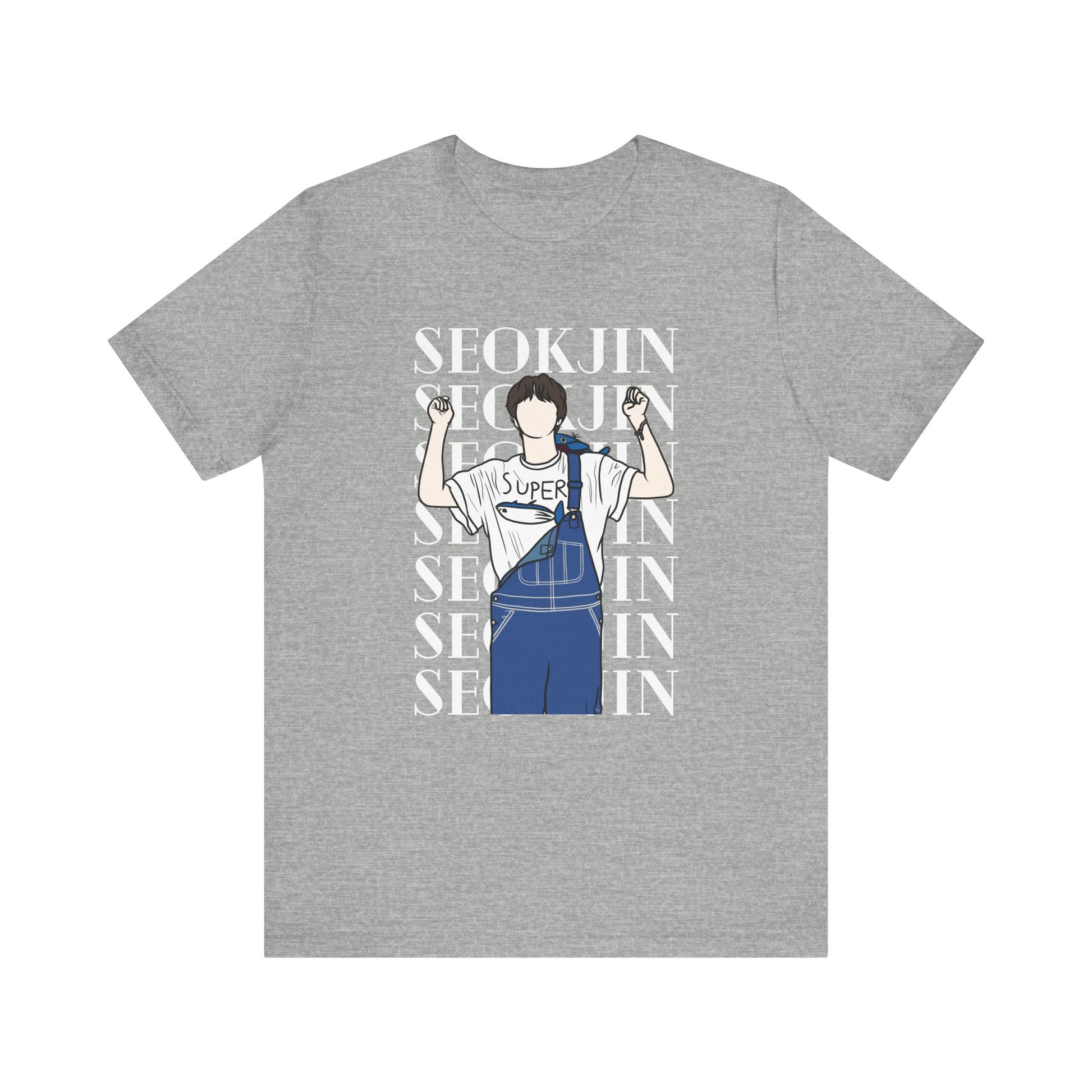 Super Tuna-Inspired Kpop T-Shirt – Fun Unisex Tee for ARMY and Jin Fans