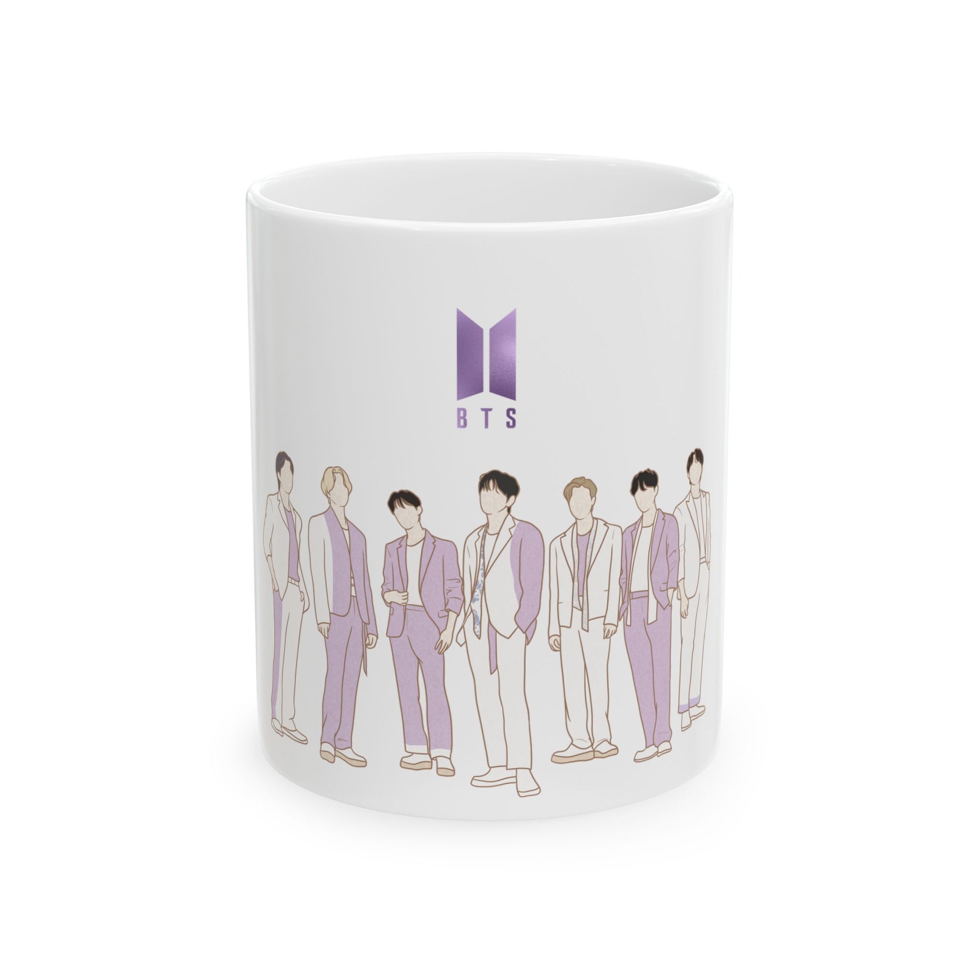 Minimal Kpop Mug – Flim Out Style Gift for ARMYs & Kpop Lovers