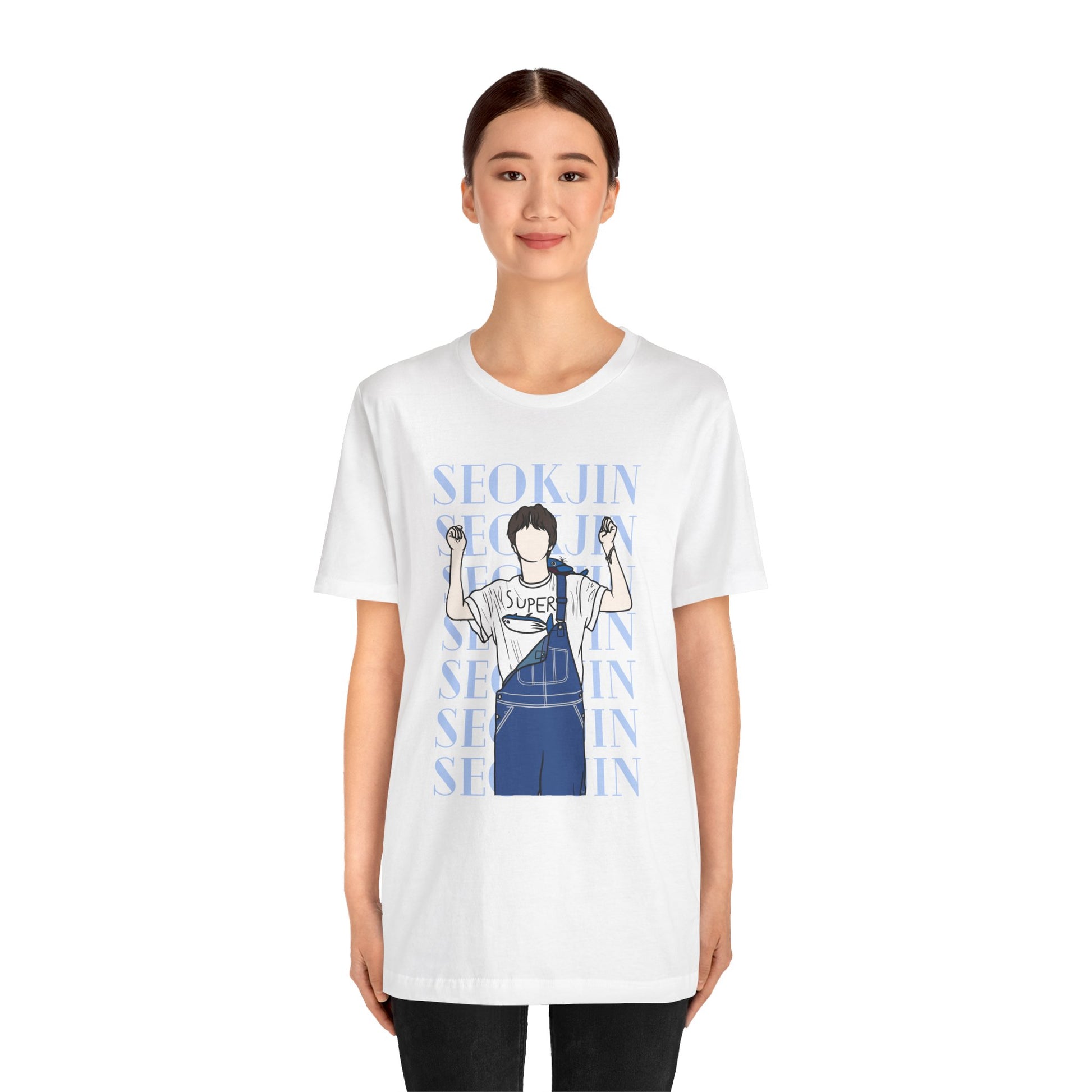 Super Tuna-Inspired Kpop T-Shirt – Fun Unisex Tee for ARMY and Jin Fans