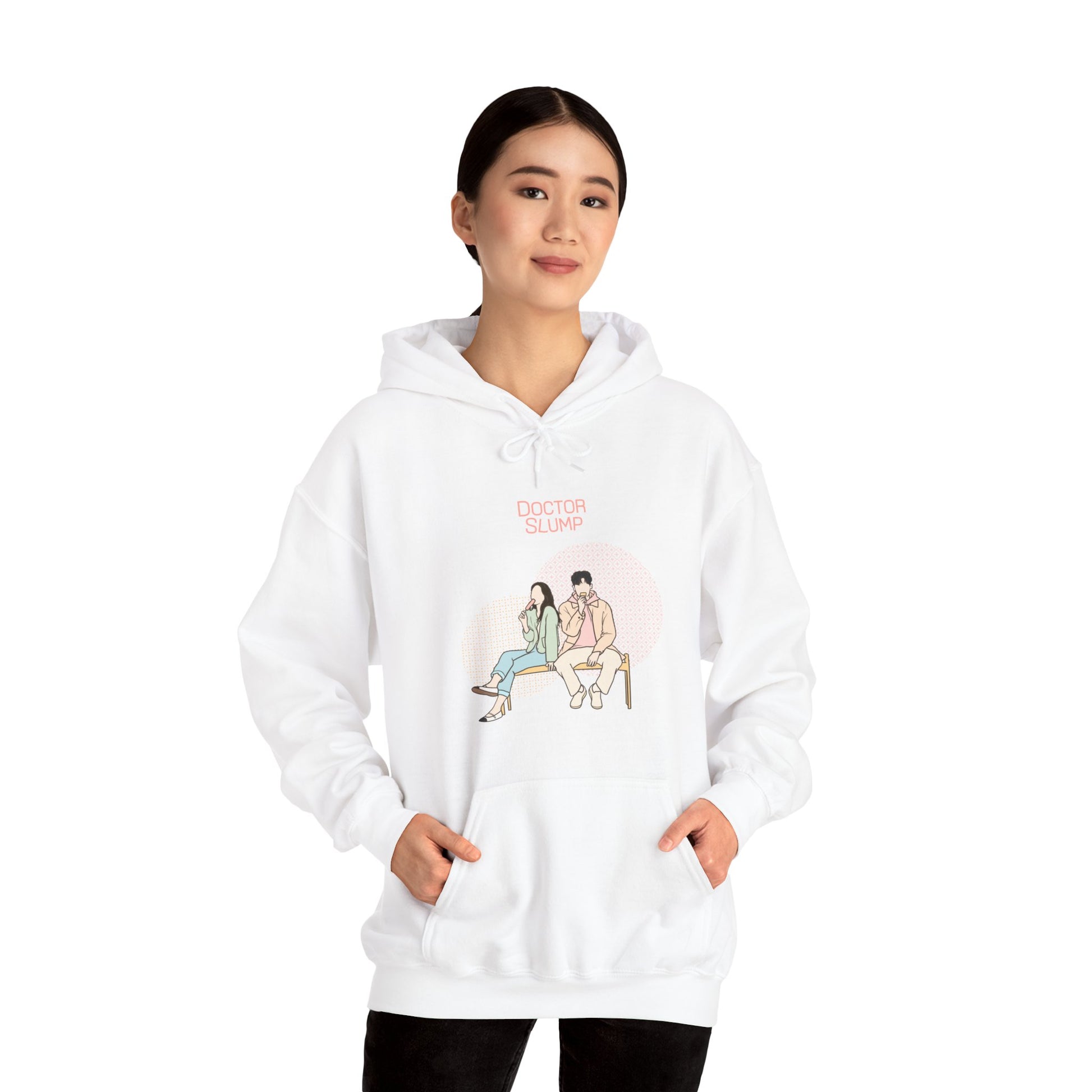 Doctor Slump Kdrama Hoodie – Playful Korean Drama Sweatshirt Gift for Kdrama Lovers