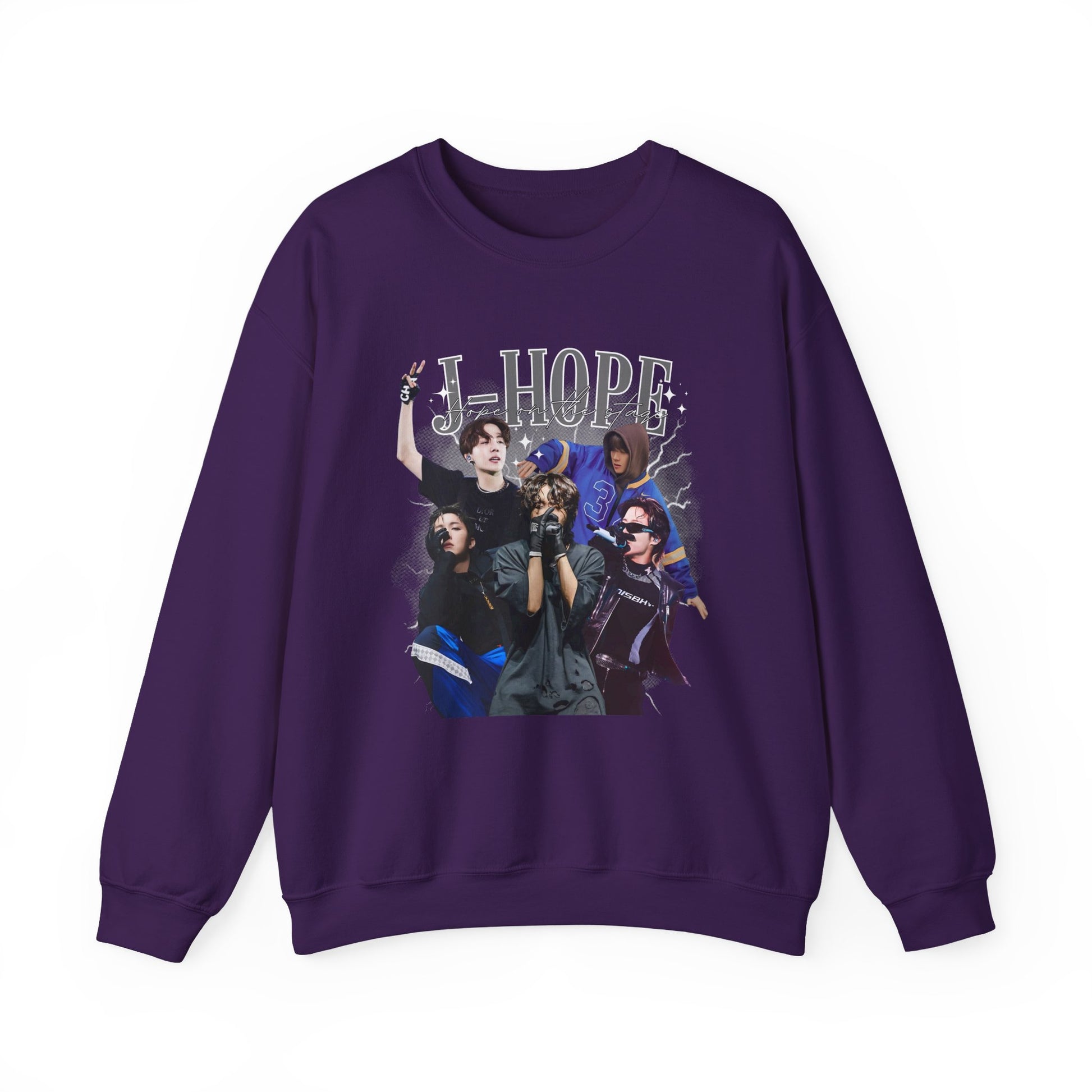 J-Hope ‘Hope on the Stage’ Kpop Sweatshirt – Unisex Crewneck for ARMY and Korean Pop Merch Lovers