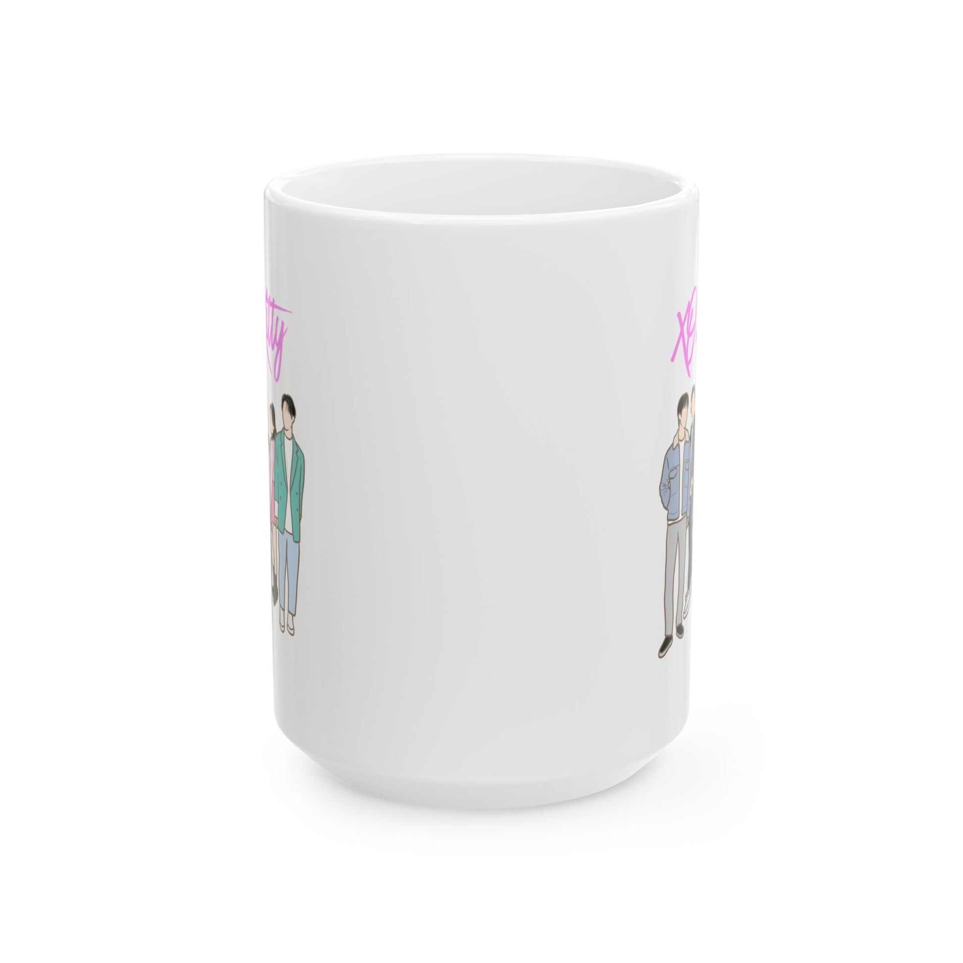 XO, Kitty Mug – Netflix-Inspired Korean Romance Cup for Young Drama Fans