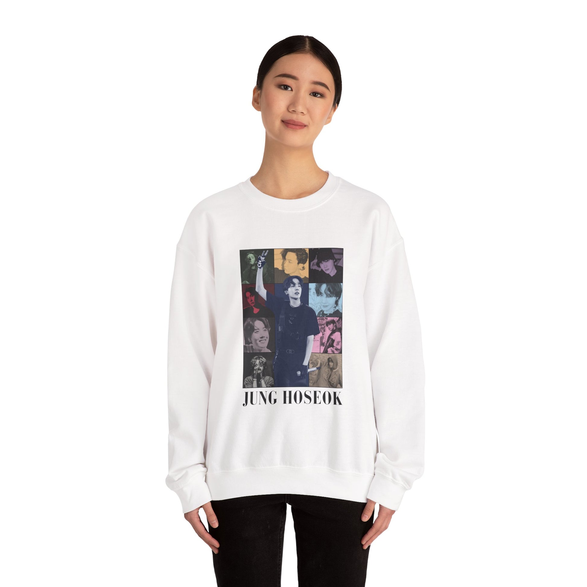 J-Hope ‘Hope on the Stage’ Kpop Sweatshirt – Tour-Inspired Unisex Crewneck for ARMY and Korean Pop Fans